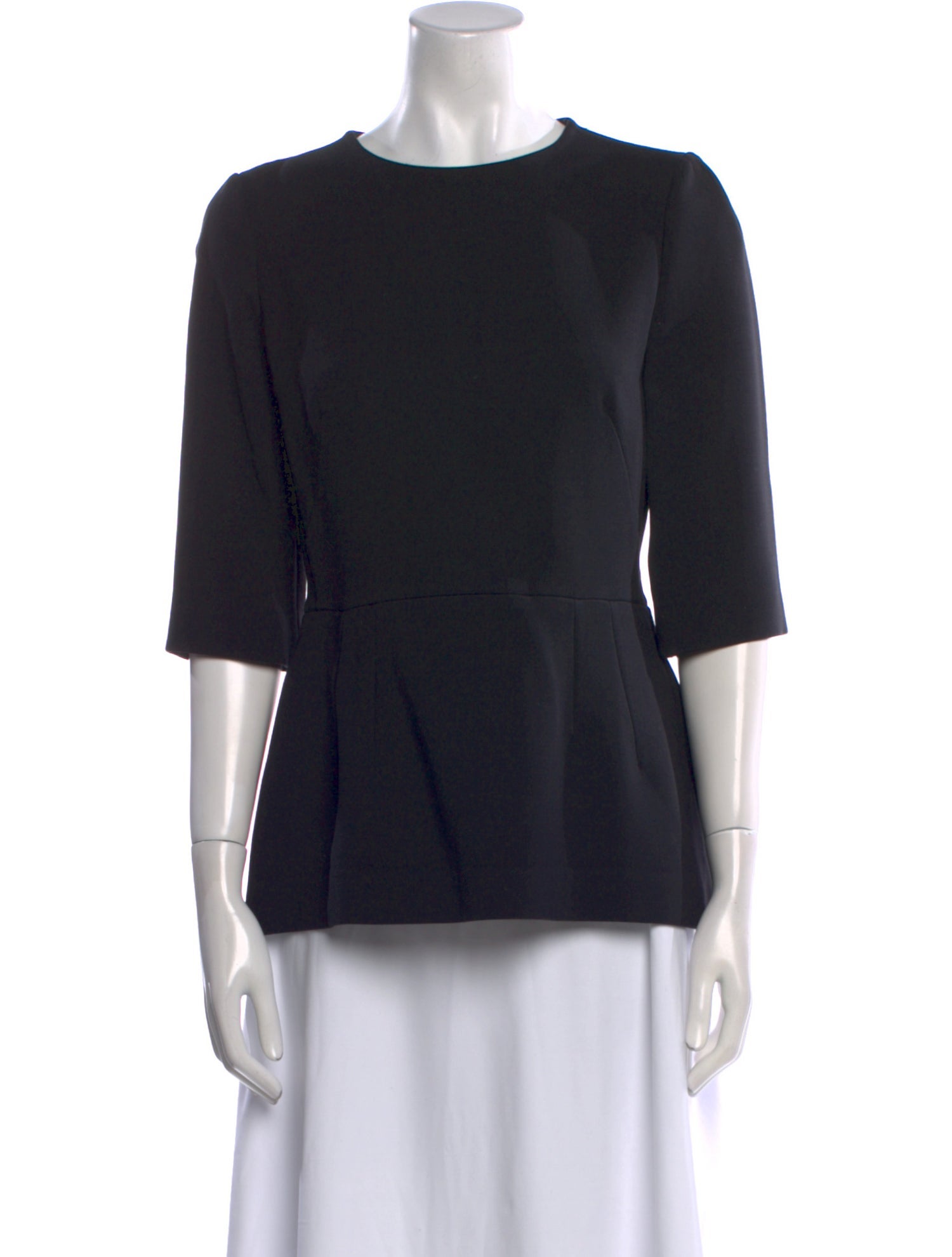 Dolce & Gabbana Virgin Wool Crew Neck Sweatshirt