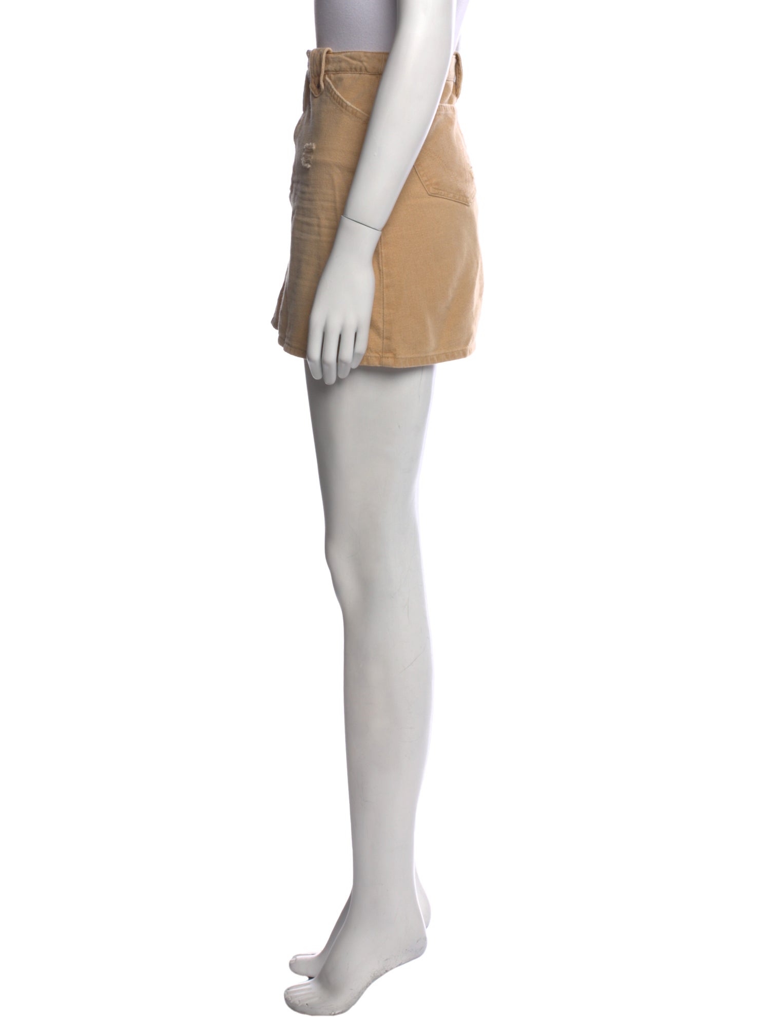 D&G Distressed Accents Mini Skirt