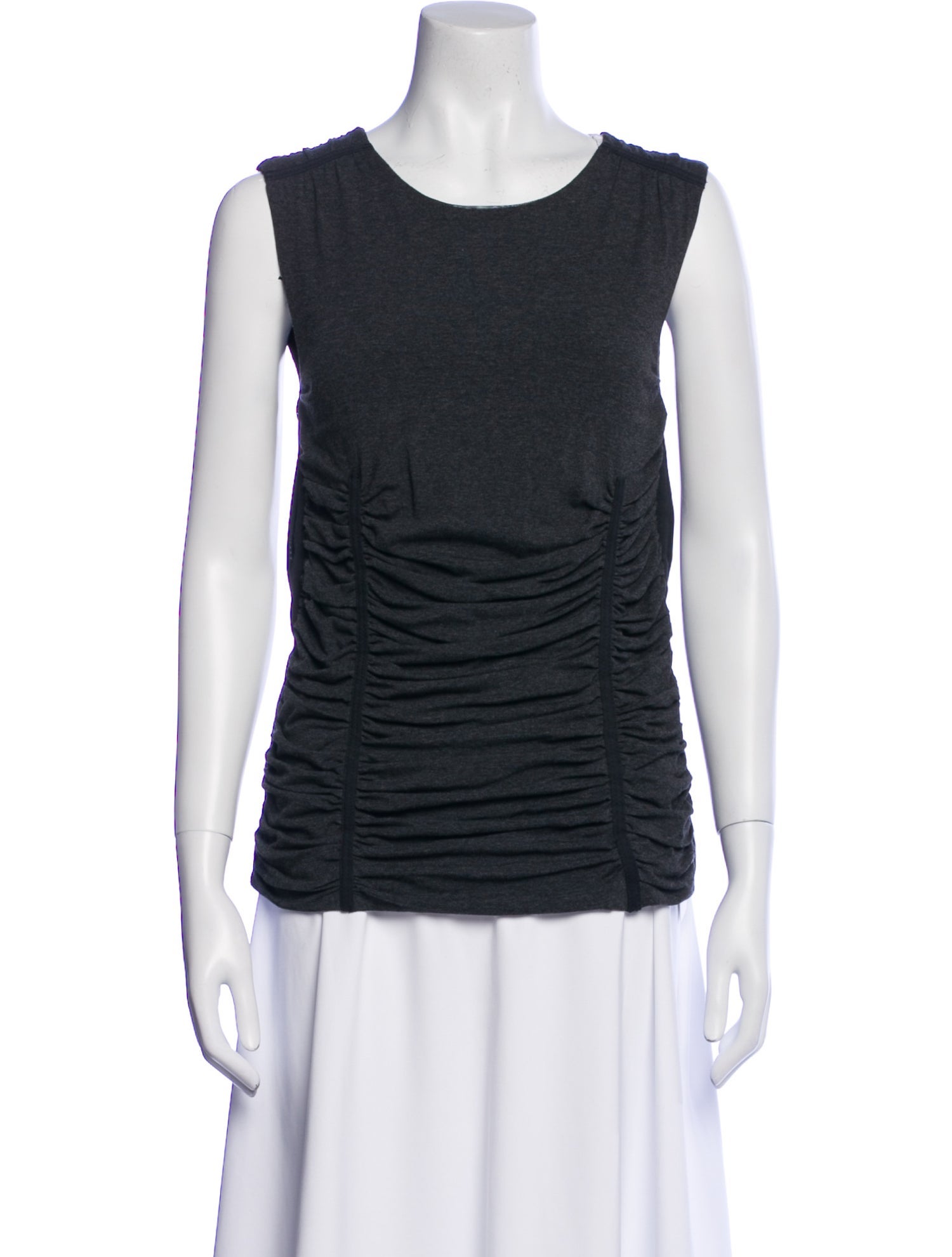 D&G Scoop Neck Sleeveless Top