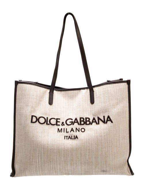 Dolce & Gabbana Mens' Canvas Tote