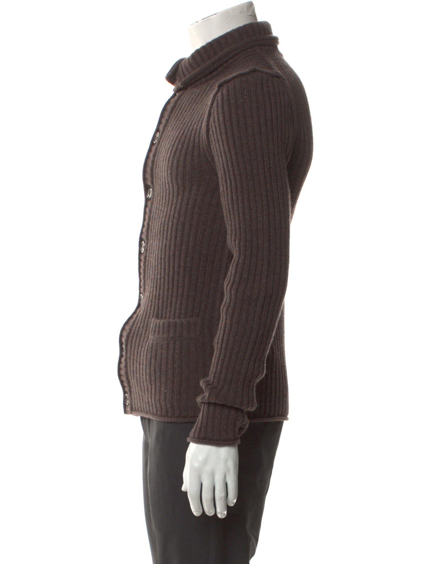 Dolce & Gabbana Cashmere Mock Neck Cardigan w/ Tags