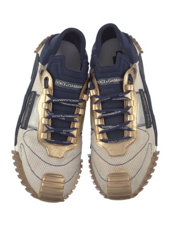 Dolce & Gabbana Colorblock Pattern Sneakers