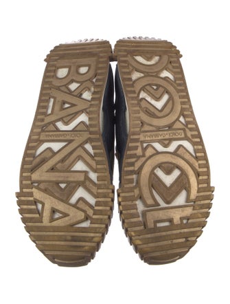 Dolce & Gabbana Colorblock Pattern Sneakers