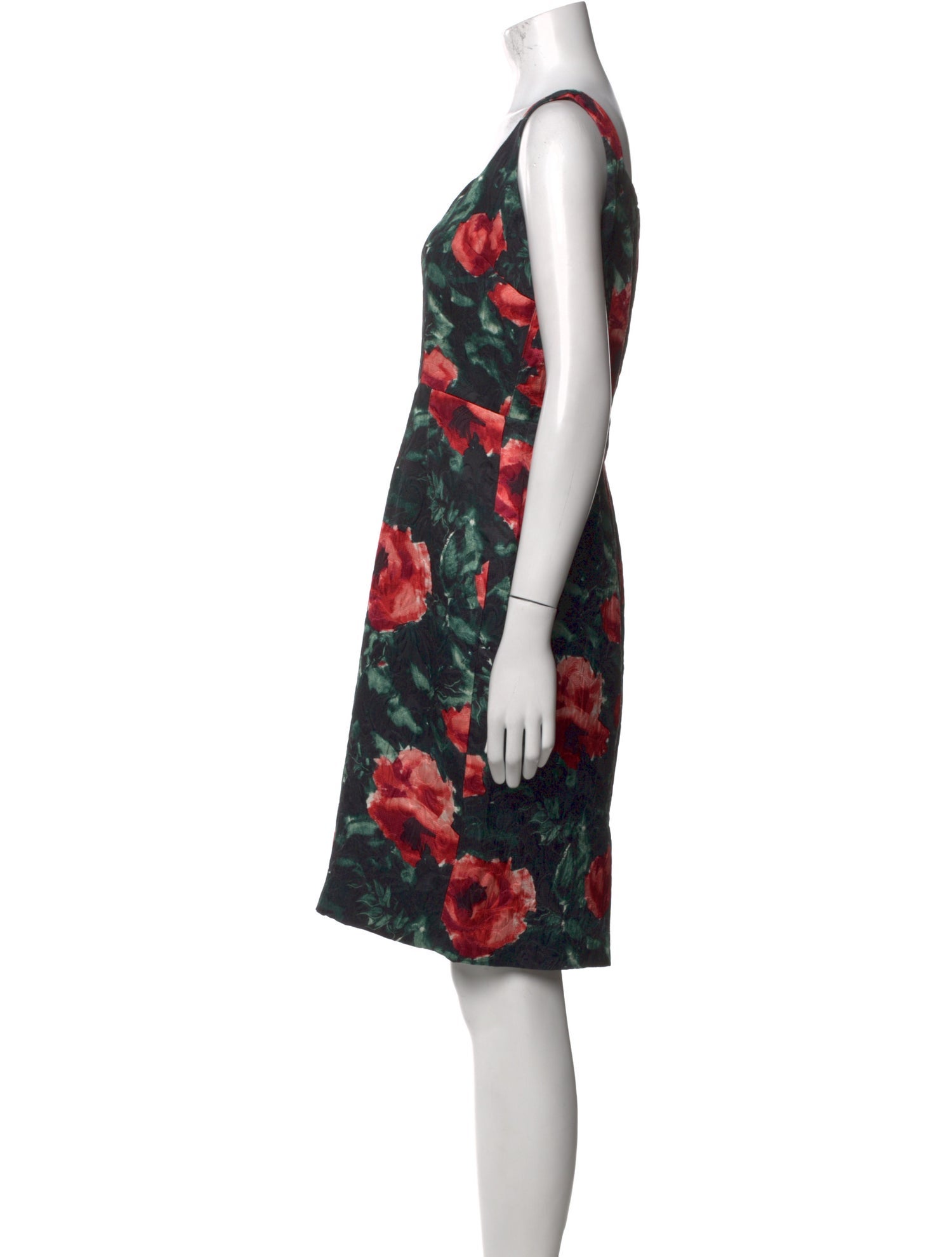 Dolce & Gabbana Silk Knee-Length Dress