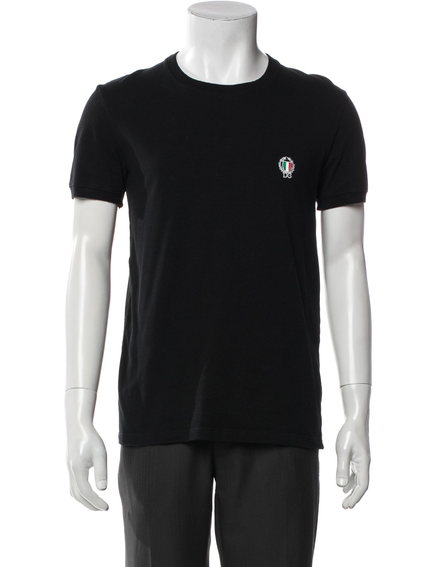 Dolce & Gabbana Crew Neck Short Sleeve T-Shirt