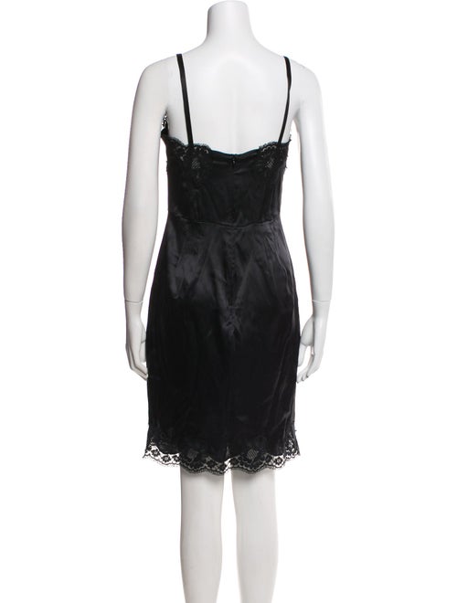 Dolce & Gabbana Silk Knee-Length Dress