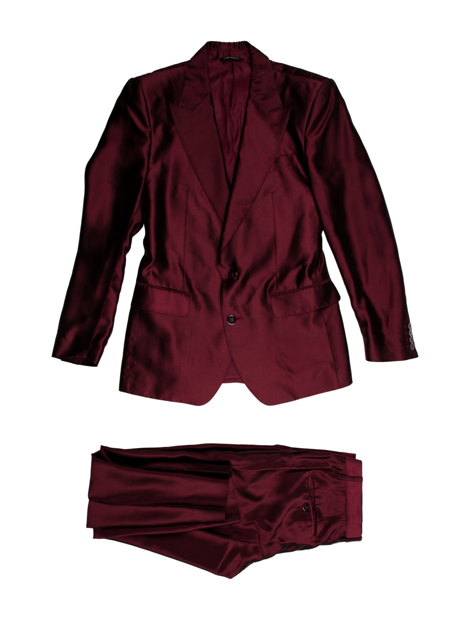 Dolce & Gabbana Silk Two-Piece Suit