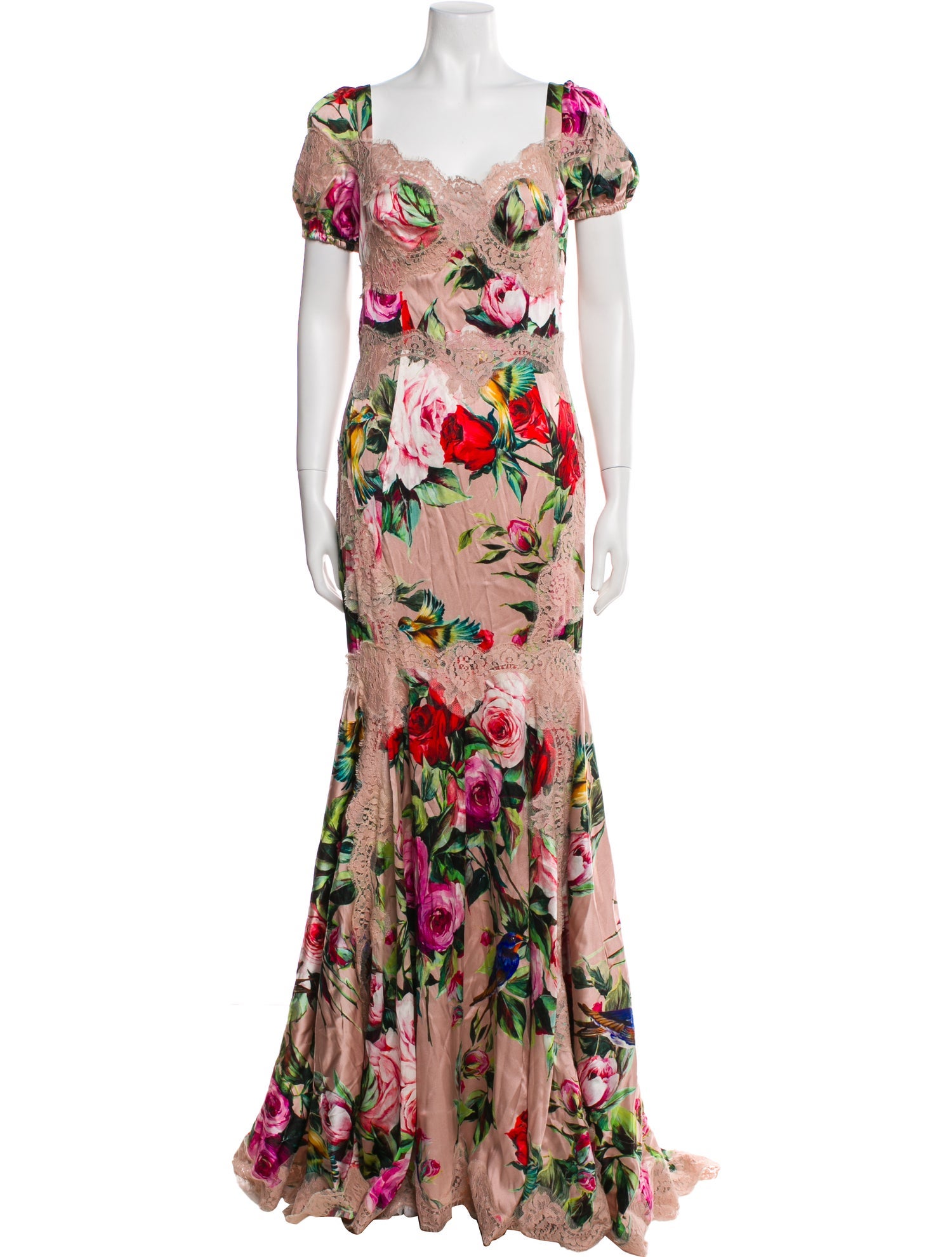 Dolce & Gabbana Silk Long Dress