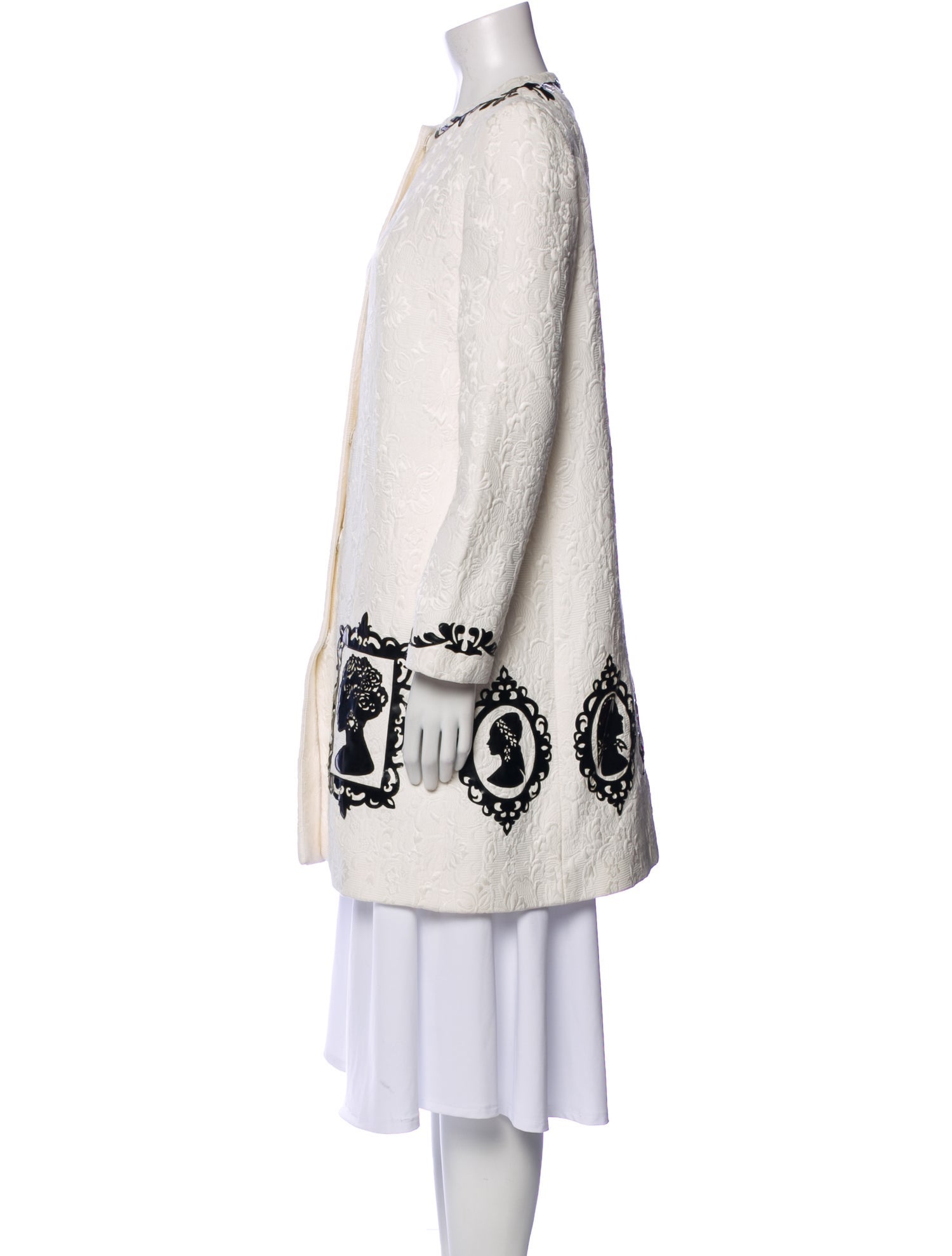 Dolce & Gabbana Printed Coat