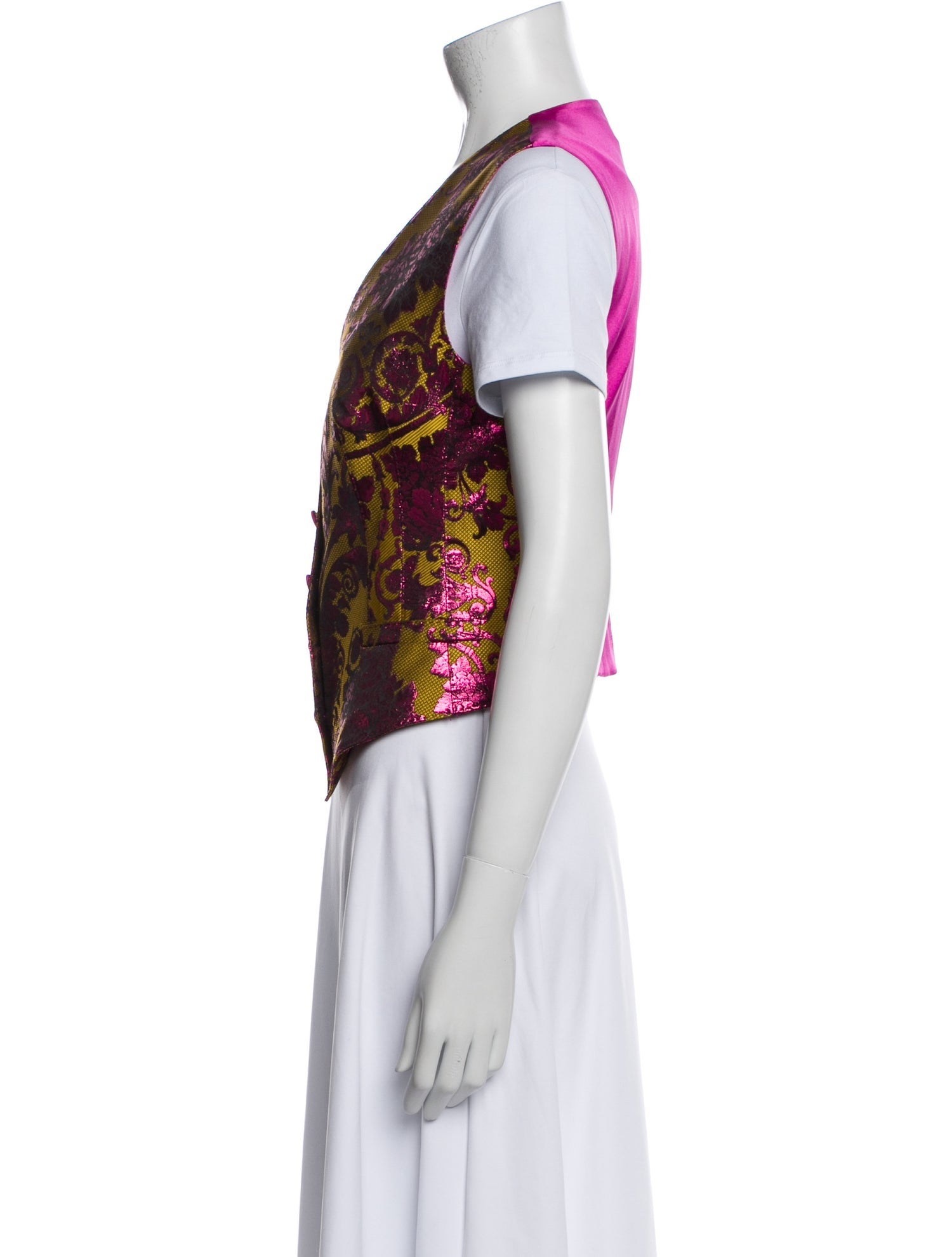 Dolce & Gabbana Floral Print Vest