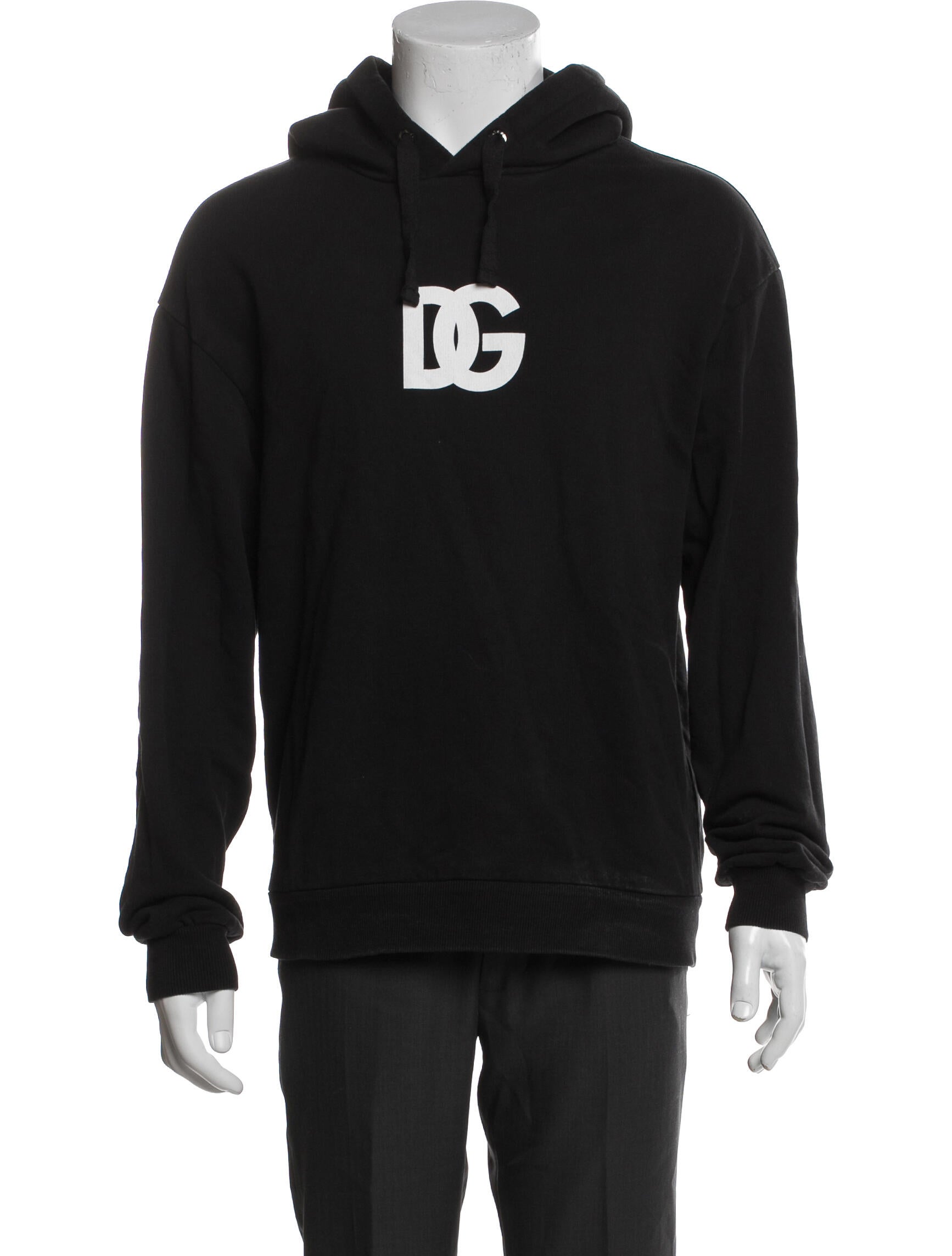 D&G Graphic Print Crew Neck Hoodie