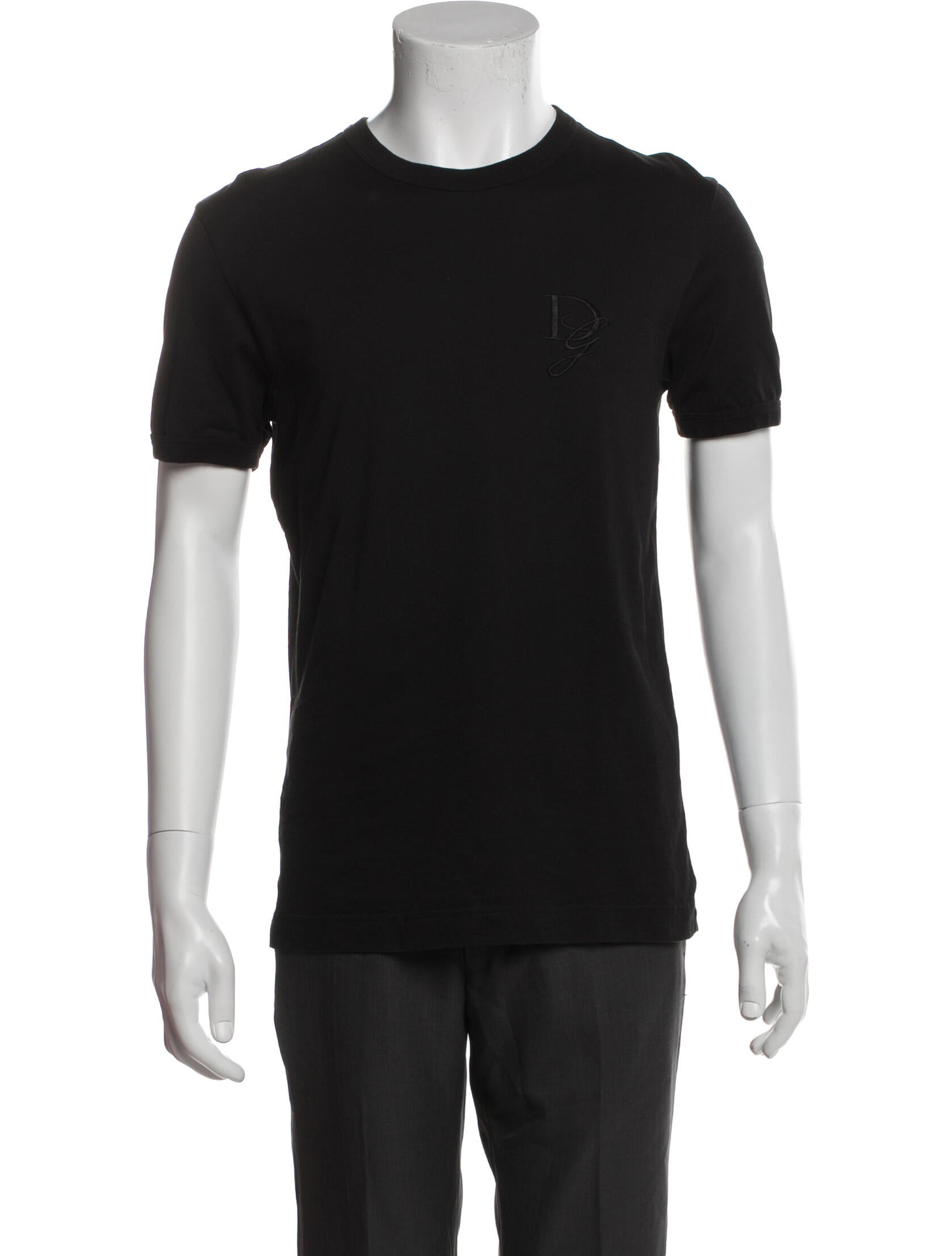 Dolce & Gabbana Crew Neck Short Sleeve T-Shirt