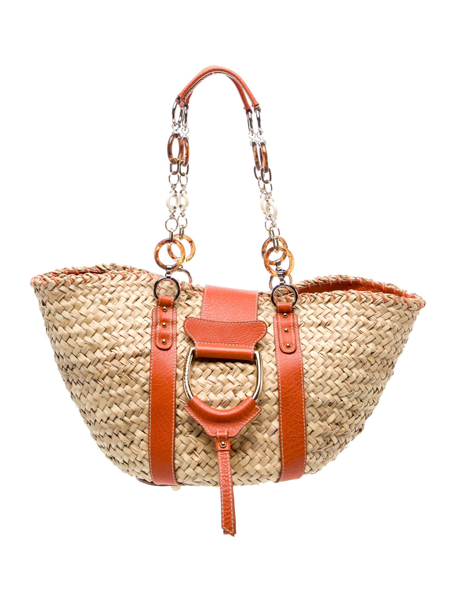 Dolce & Gabbana Raffia Tote