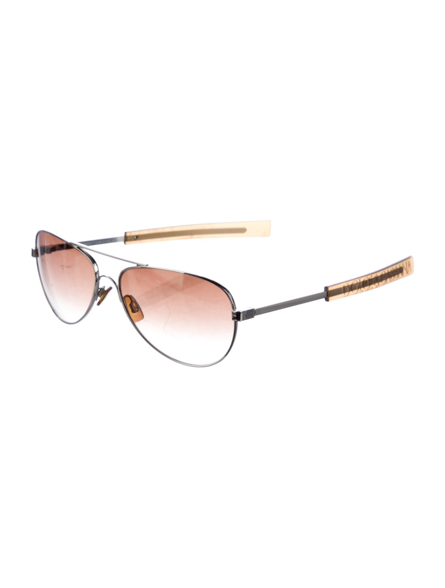 Dolce & Gabbana Aviator Gradient Sunglasses