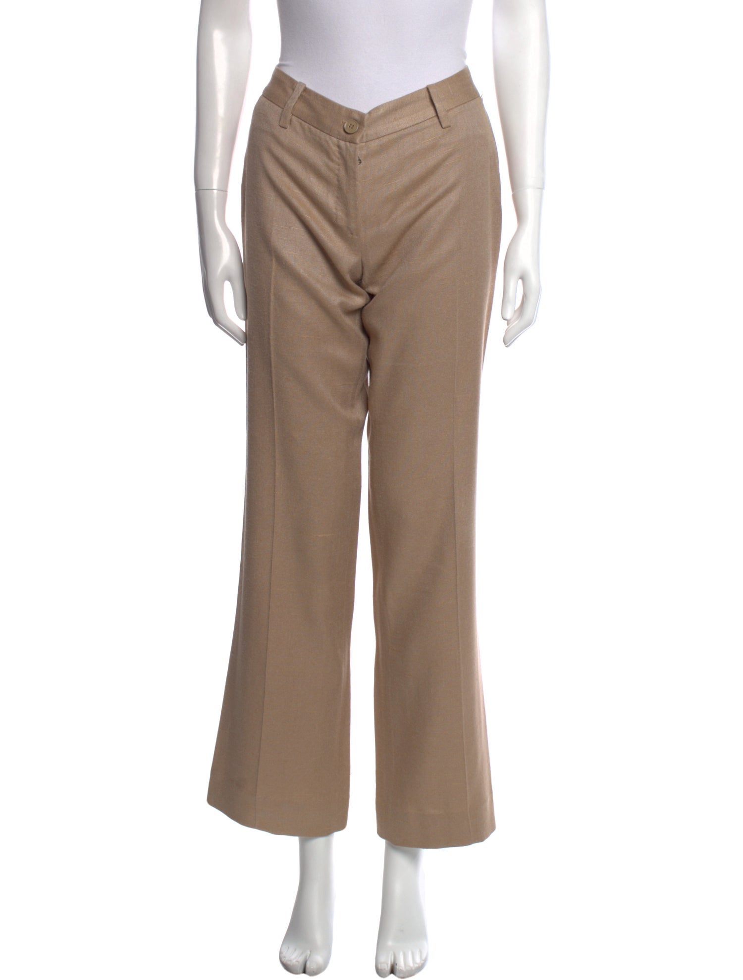 Dolce & Gabbana Silk Wide Leg Pants