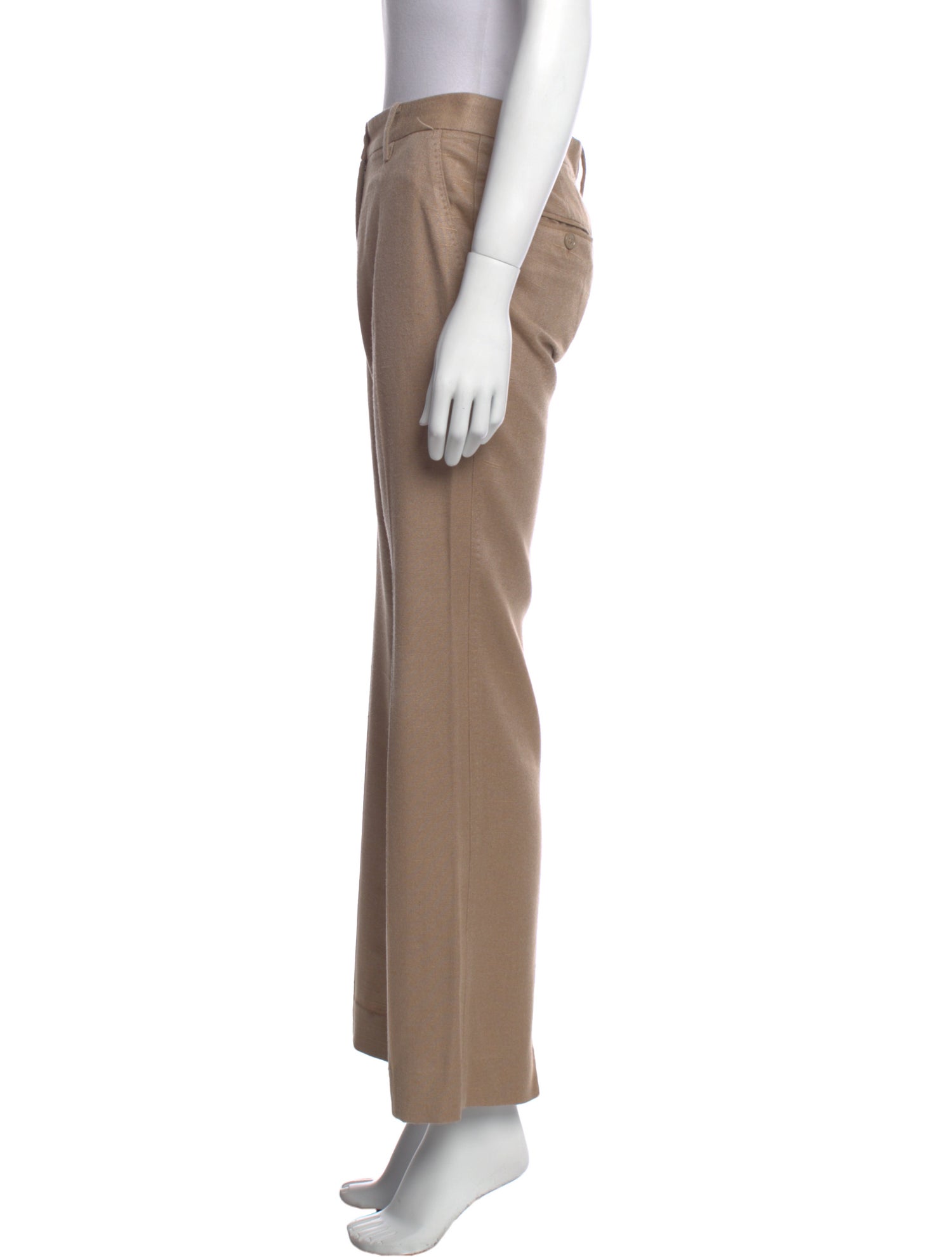 Dolce & Gabbana Silk Wide Leg Pants