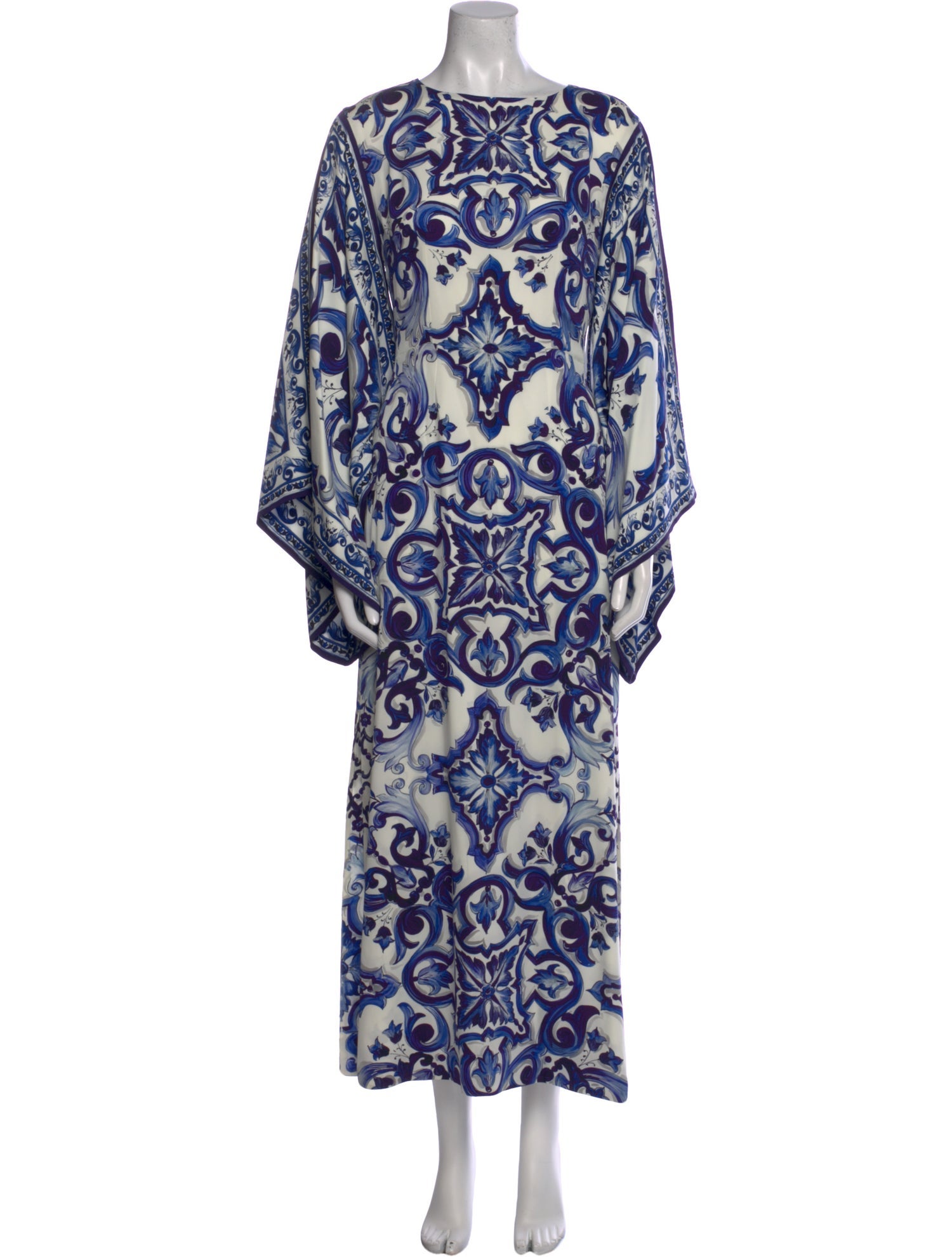 Dolce & Gabbana Silk Long Dress