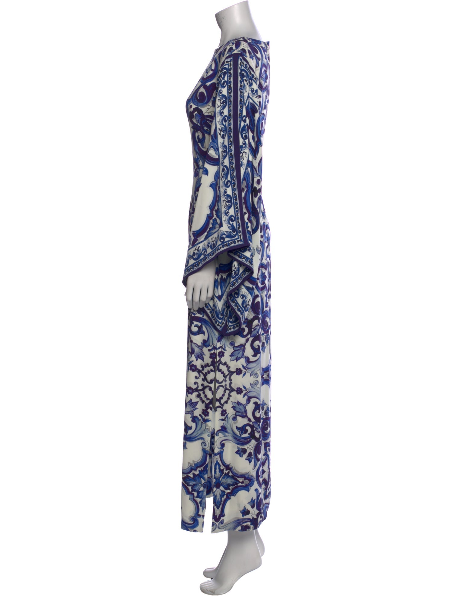 Dolce & Gabbana Silk Long Dress