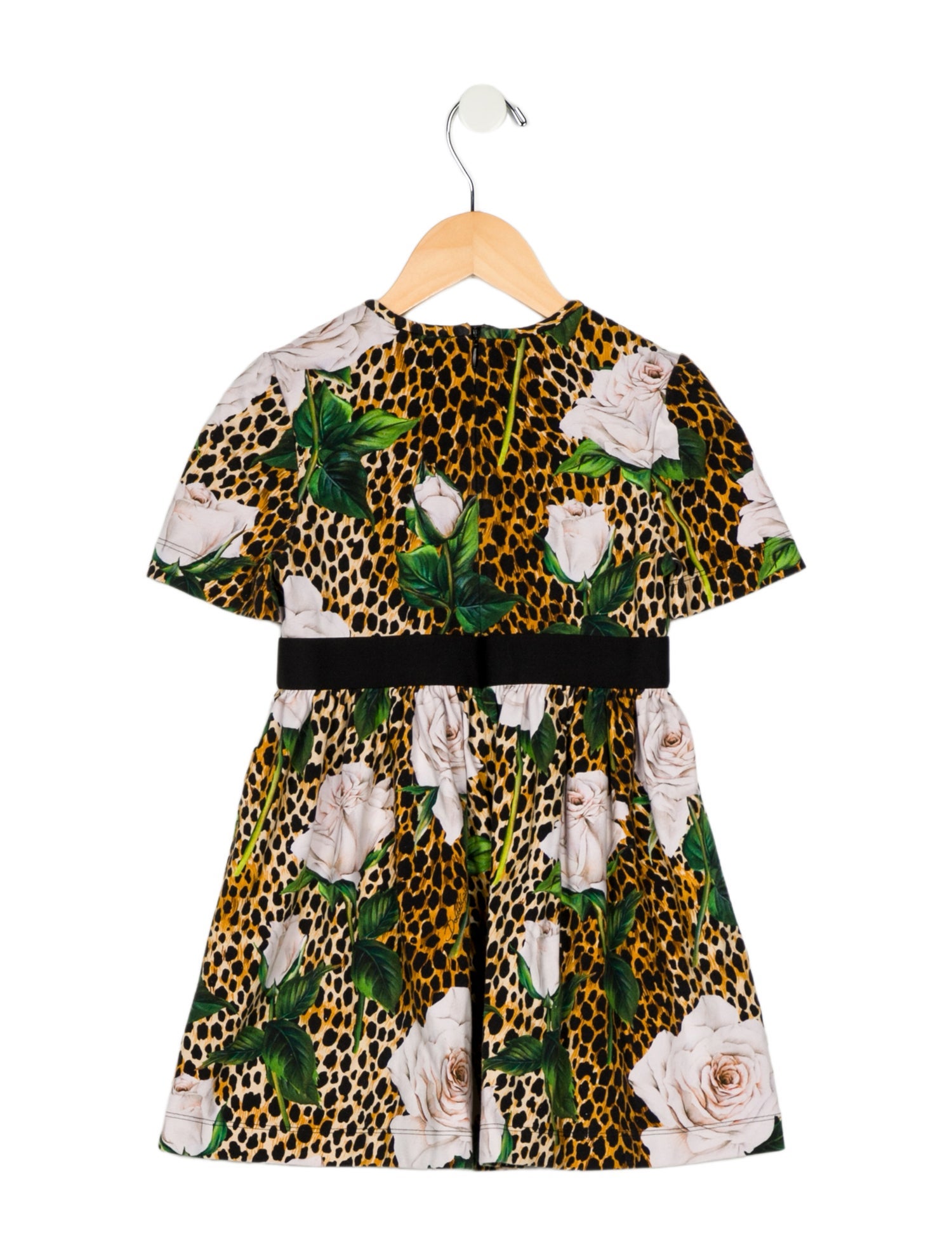 Dolce & Gabbana Girls' Short Sleeve Dress