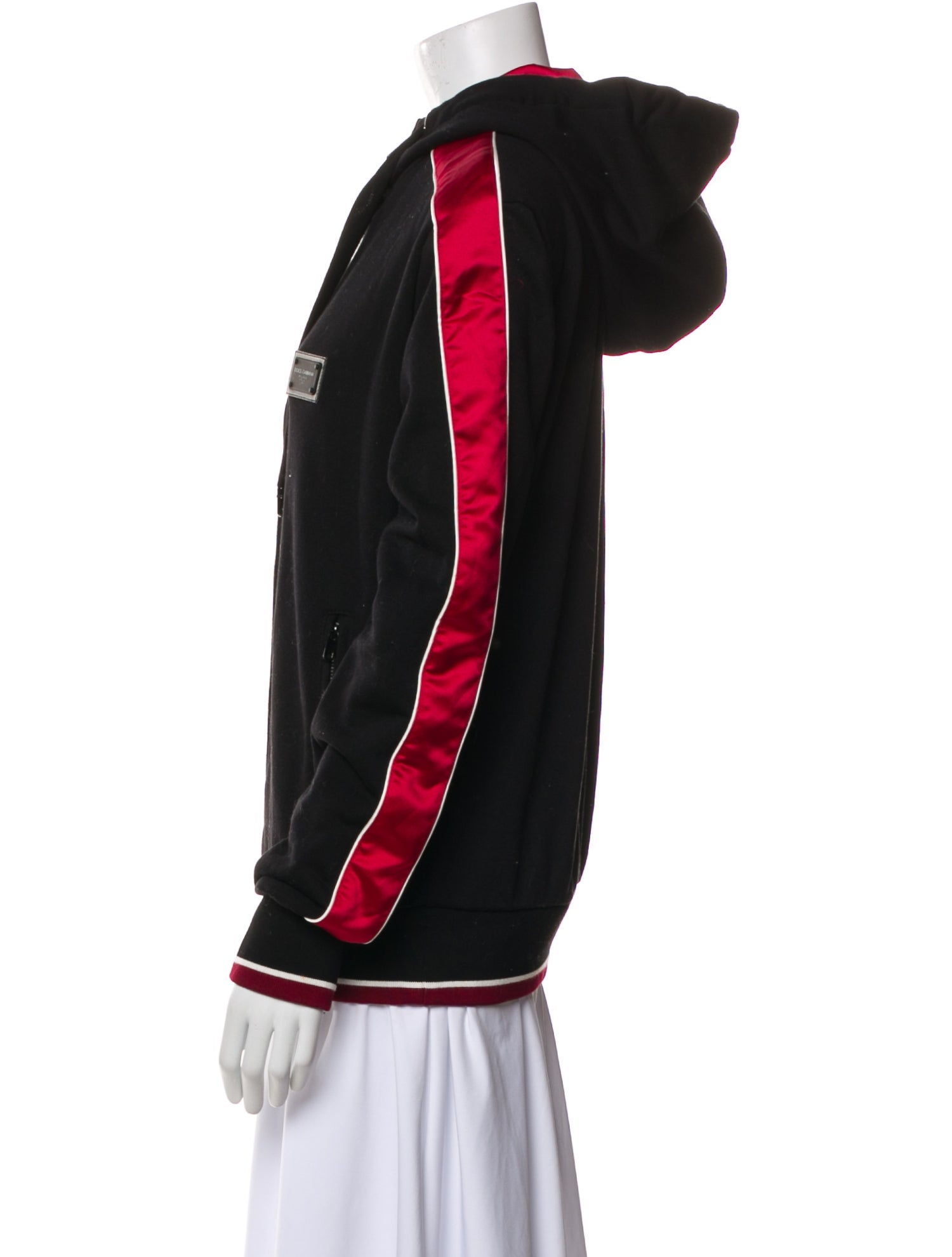 Dolce & Gabbana Colorblock Pattern Bomber Jacket