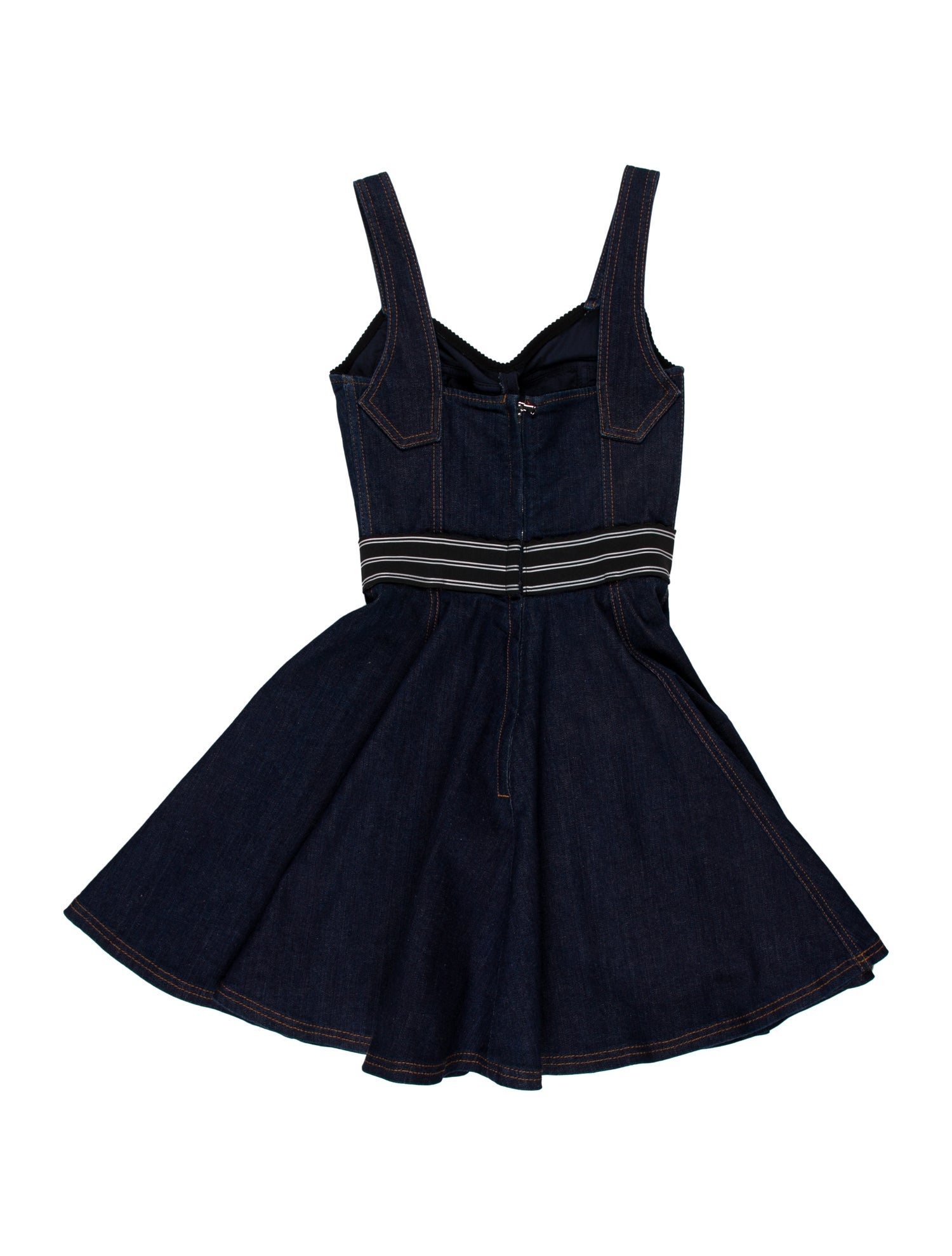 Dolce & Gabbana V-Neck Mini Dress