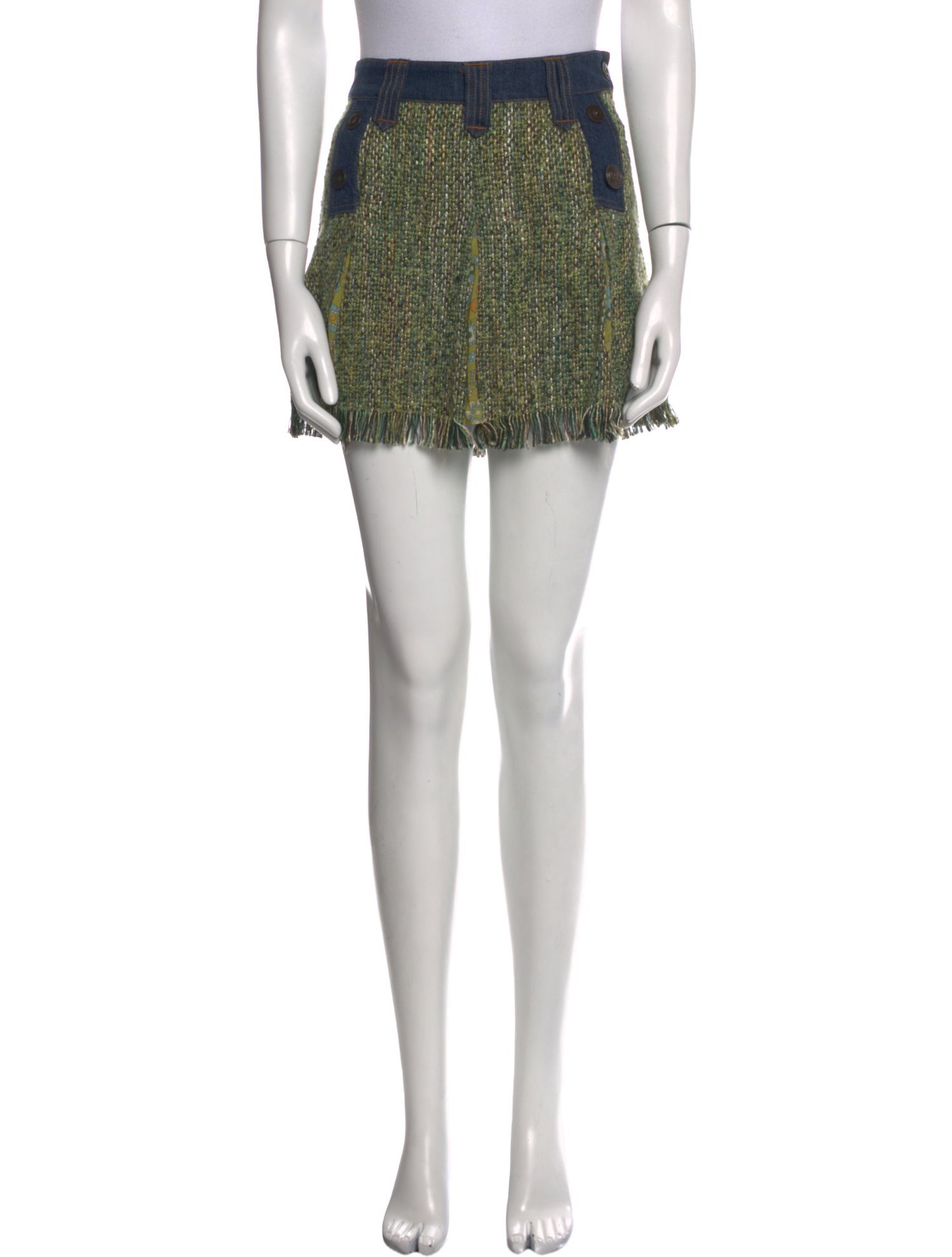 Dolce & Gabbana Printed Mini Skirt