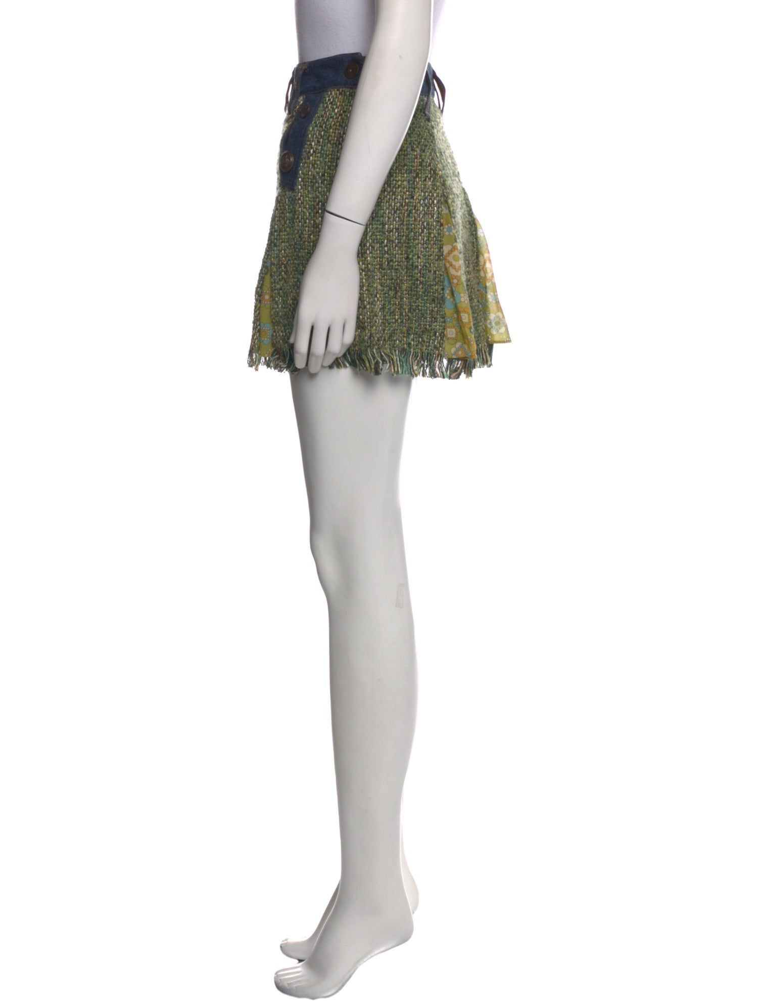 Dolce & Gabbana Printed Mini Skirt