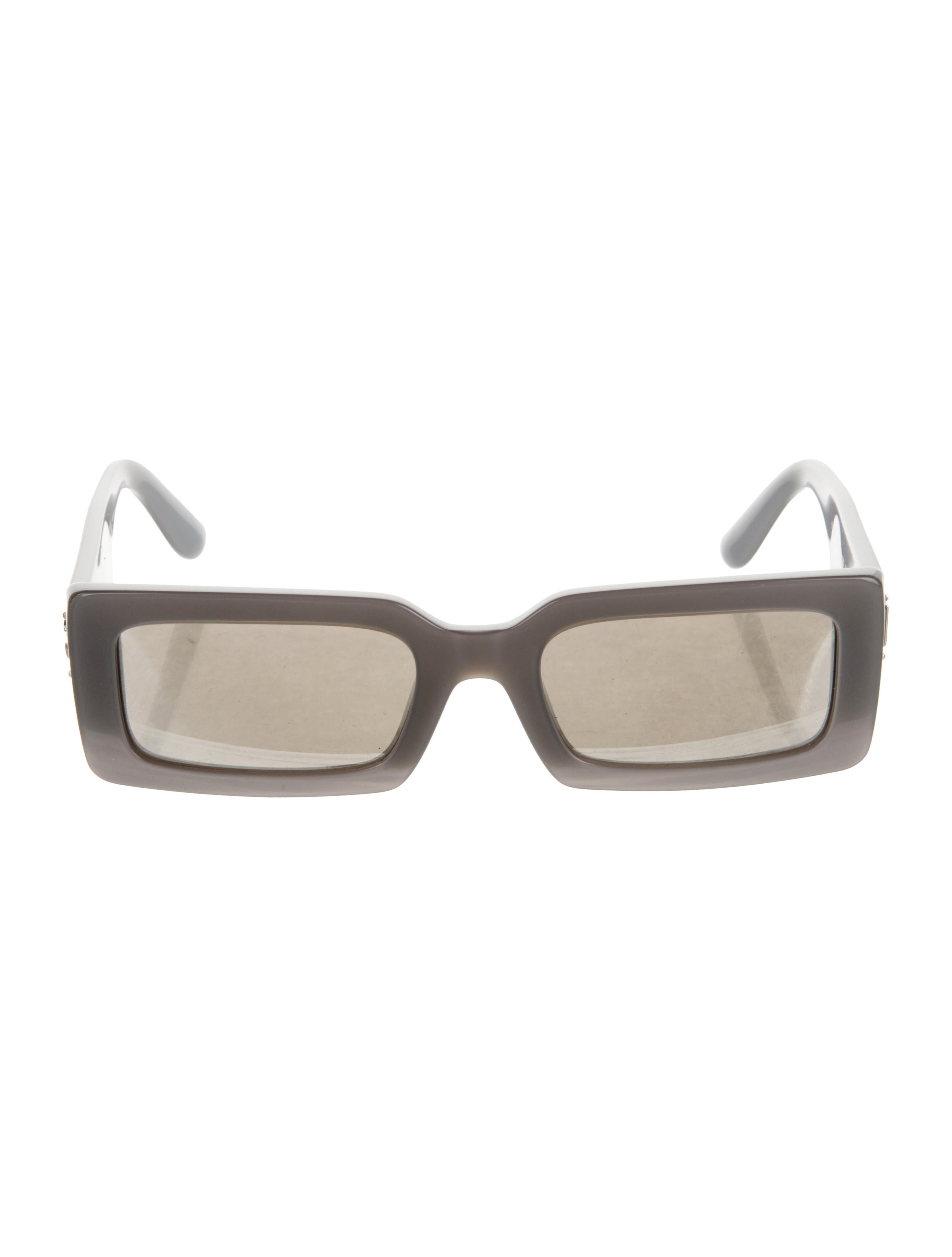 Dolce & Gabbana Square Mirrored Sunglasses