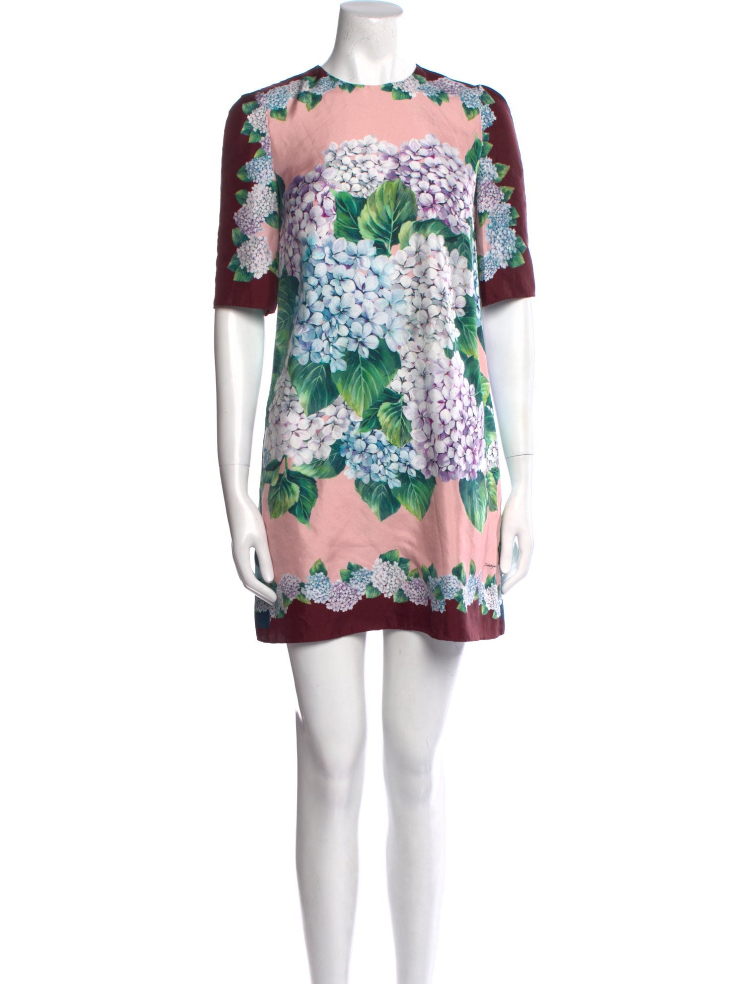 Dolce & Gabbana Silk Mini Dress