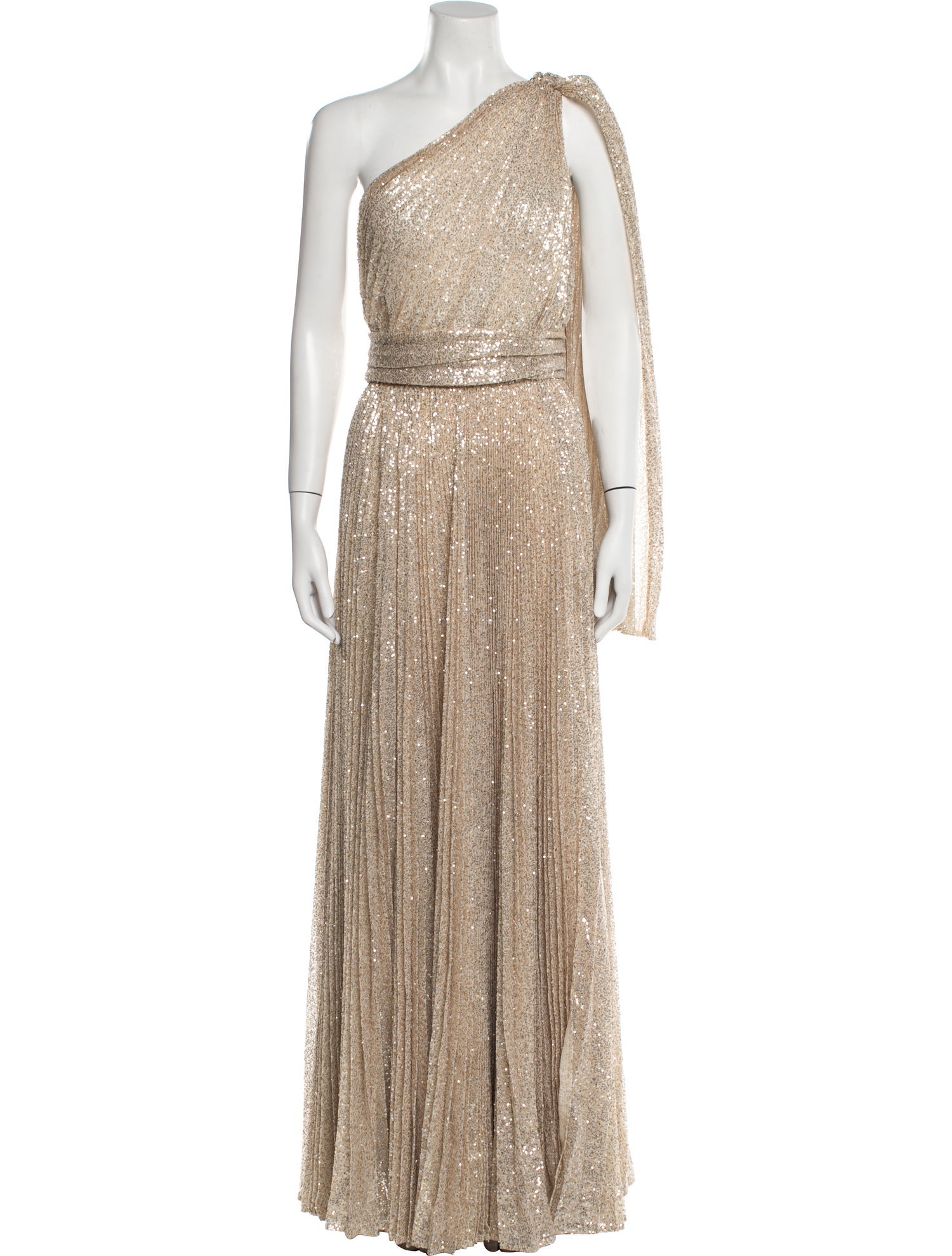 Dolce & Gabbana One-Shoulder Long Dress