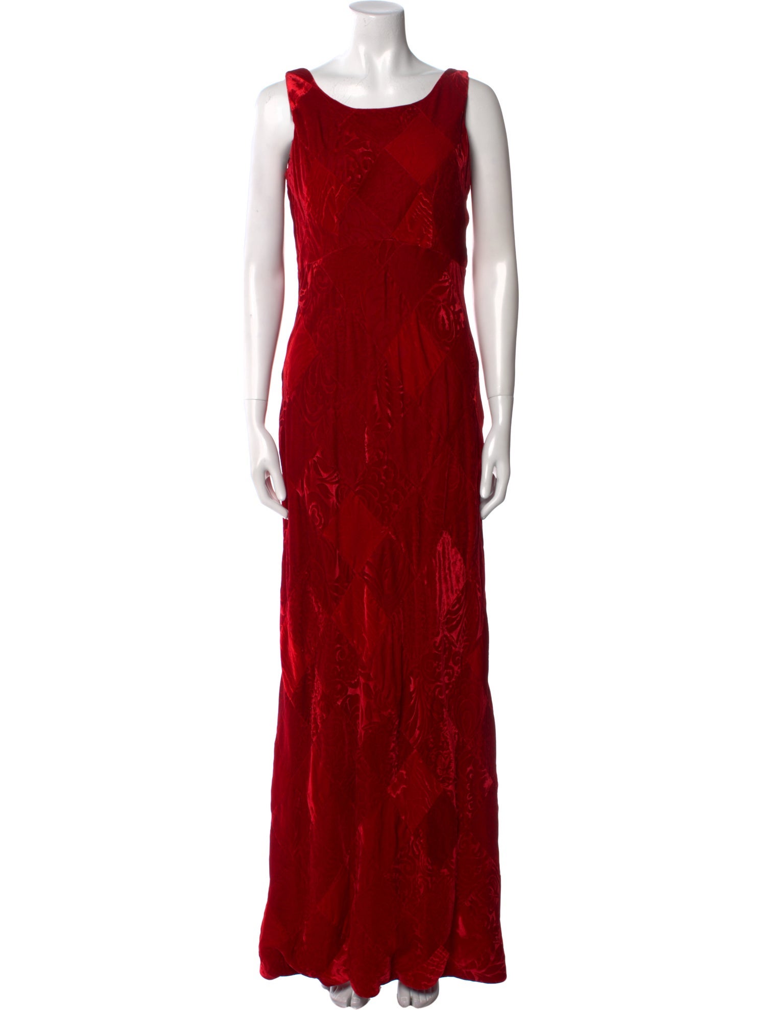 Dolce & Gabbana Velvet Long Dress