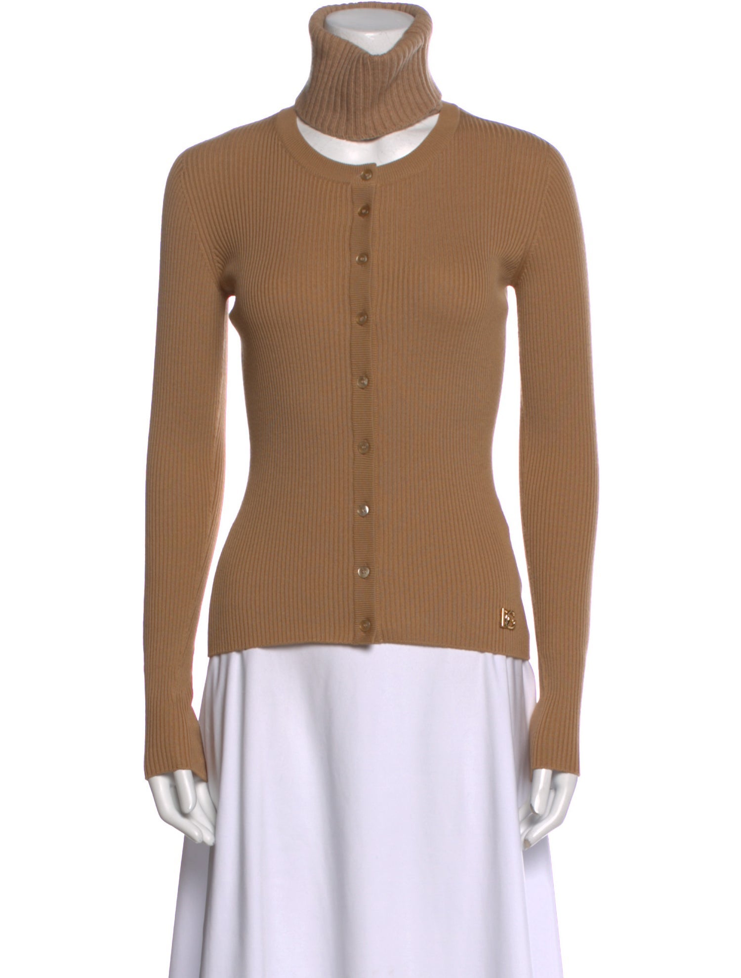 Dolce & Gabbana Virgin Wool Turtleneck Sweater w/ Tags