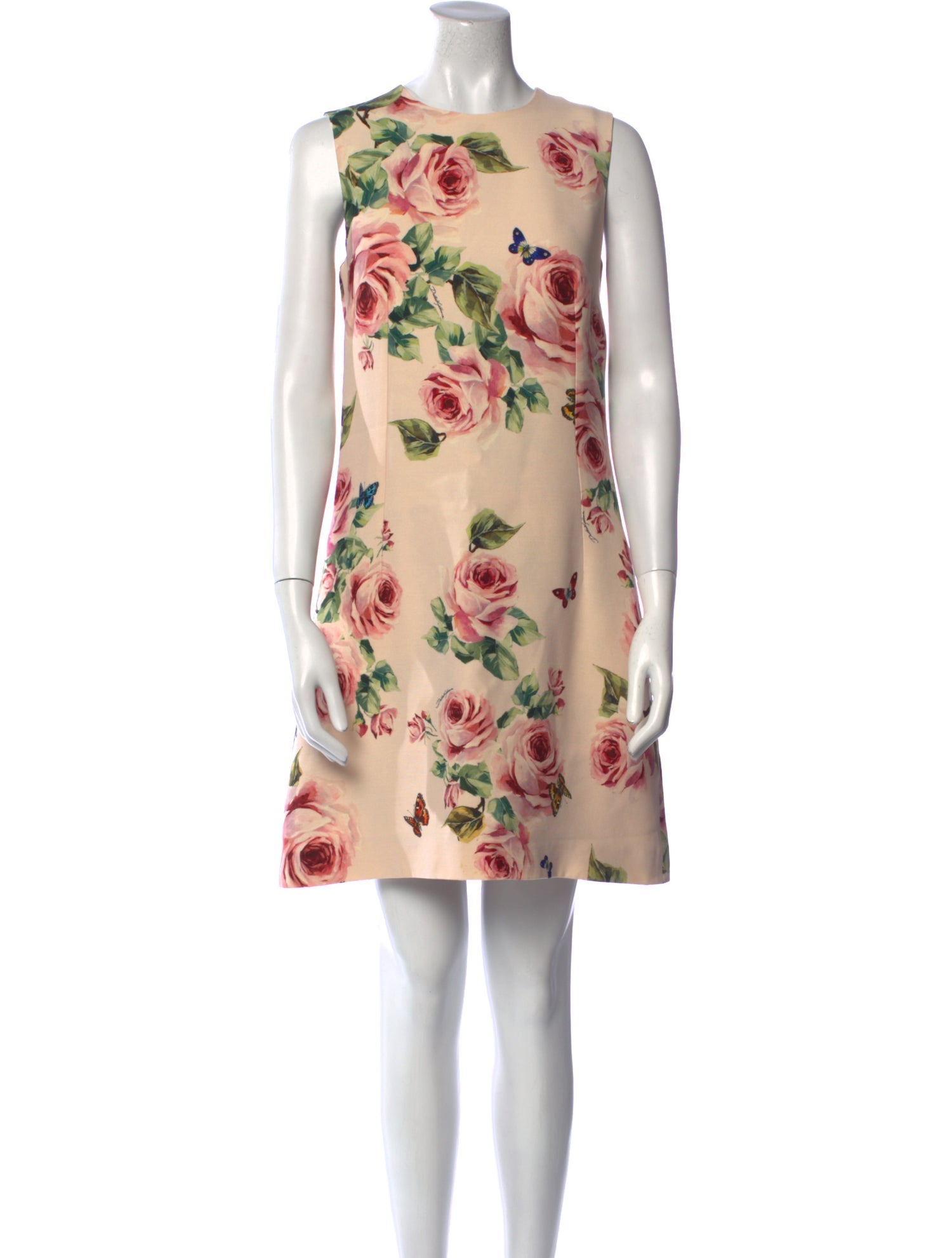 Dolce & Gabbana Wool Mini Dress