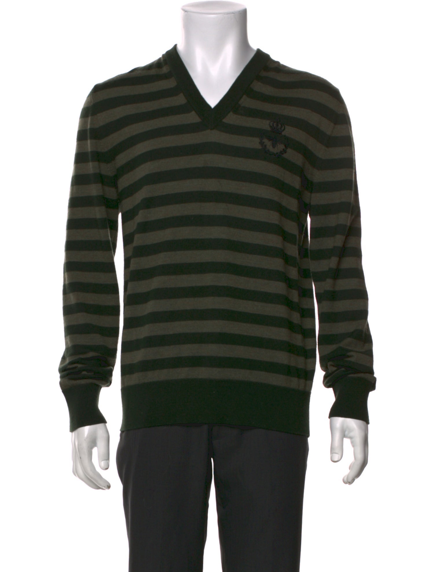 Dolce & Gabbana Late 2000's - Early 2010's Virgin Wool Pullover