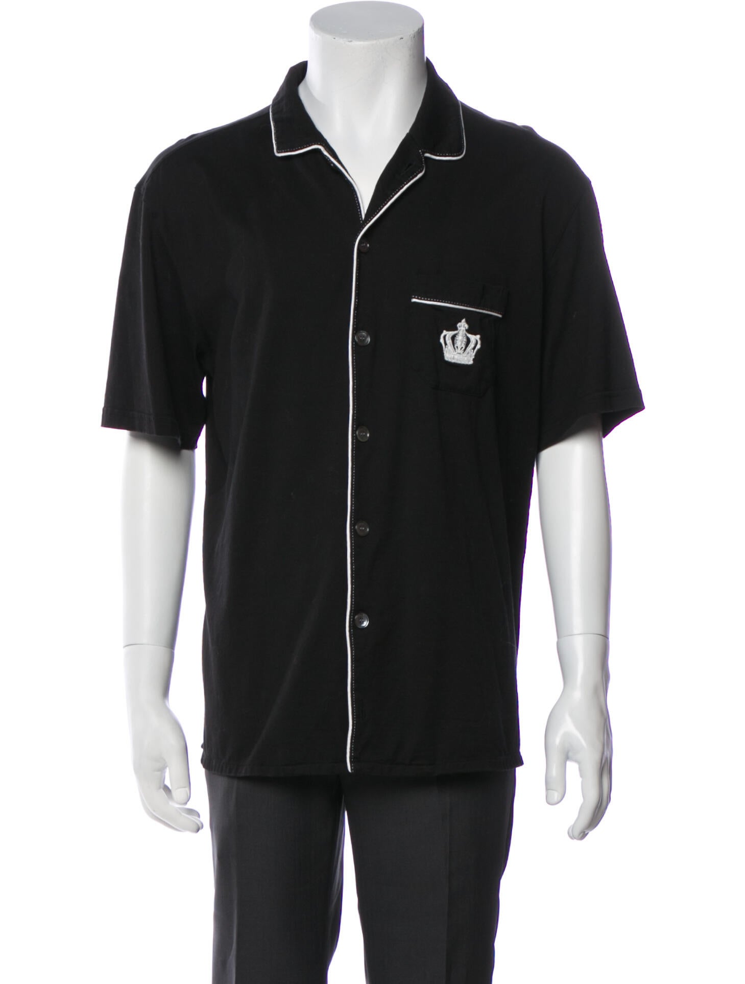 Dolce & Gabbana Graphic Print Short Sleeve Shirt