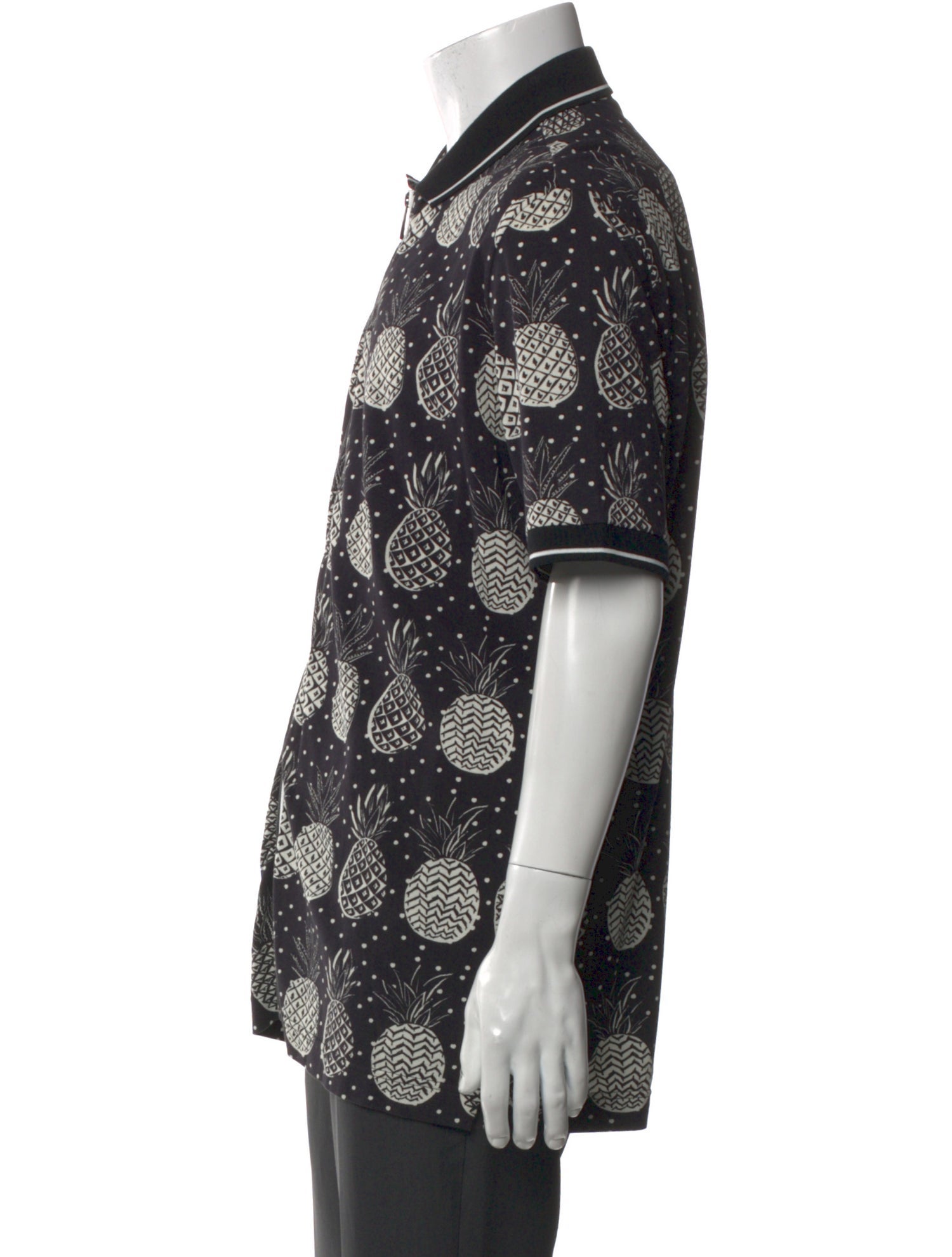 Dolce & Gabbana Printed Short Sleeve Shirt