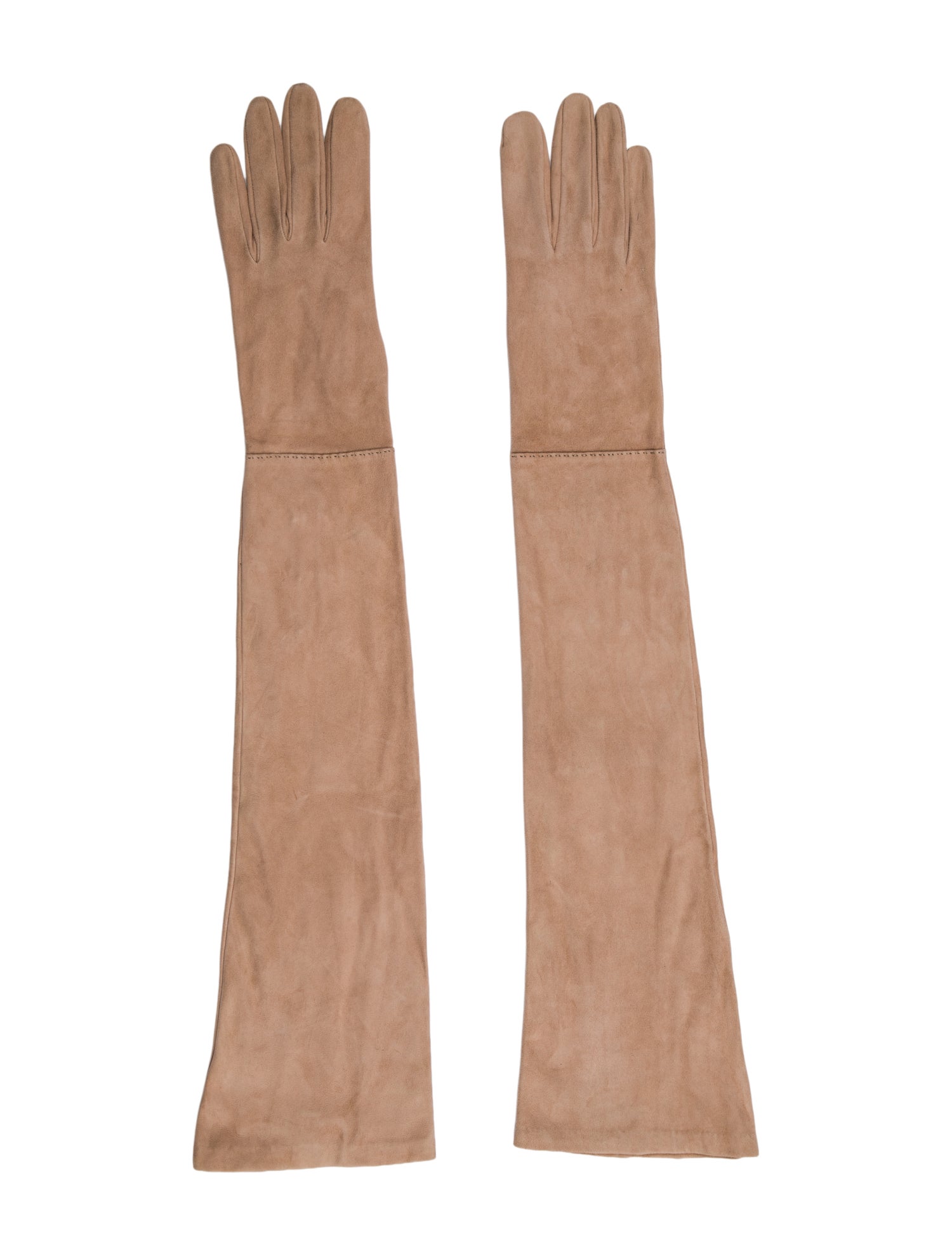 Dolce & Gabbana Solid Suede Gloves