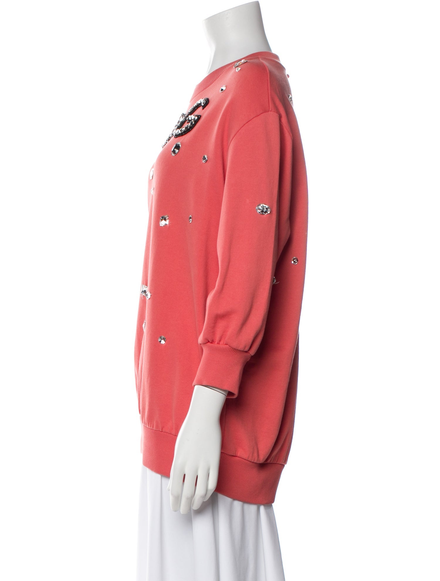 Dolce & Gabbana Printed Crew Neck Sweatshirt