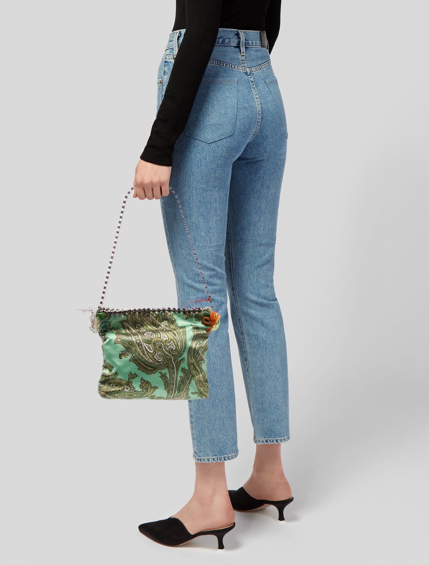 Dolce & Gabbana Satin Shoulder Bag