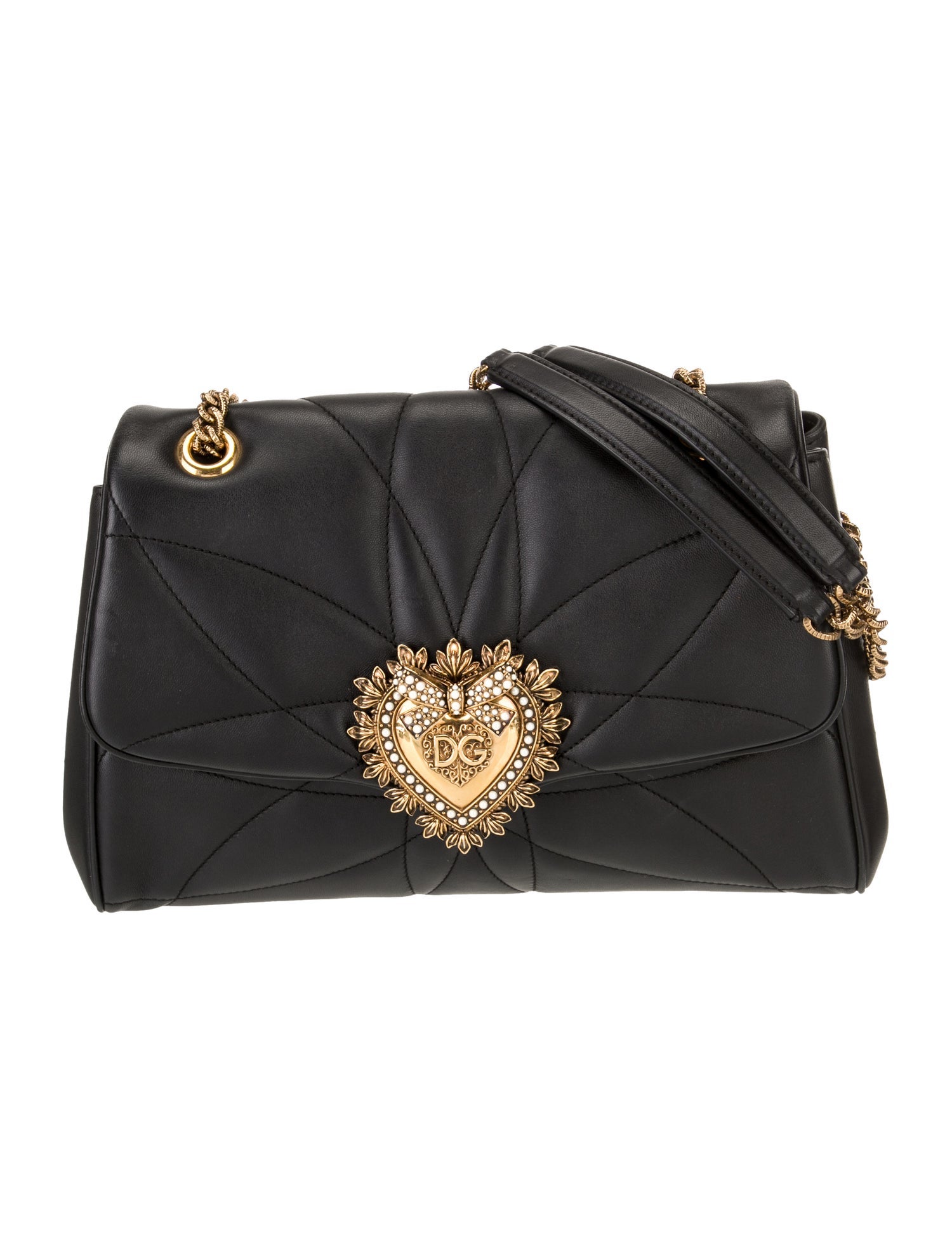 Dolce & Gabbana Leather Evening Bag