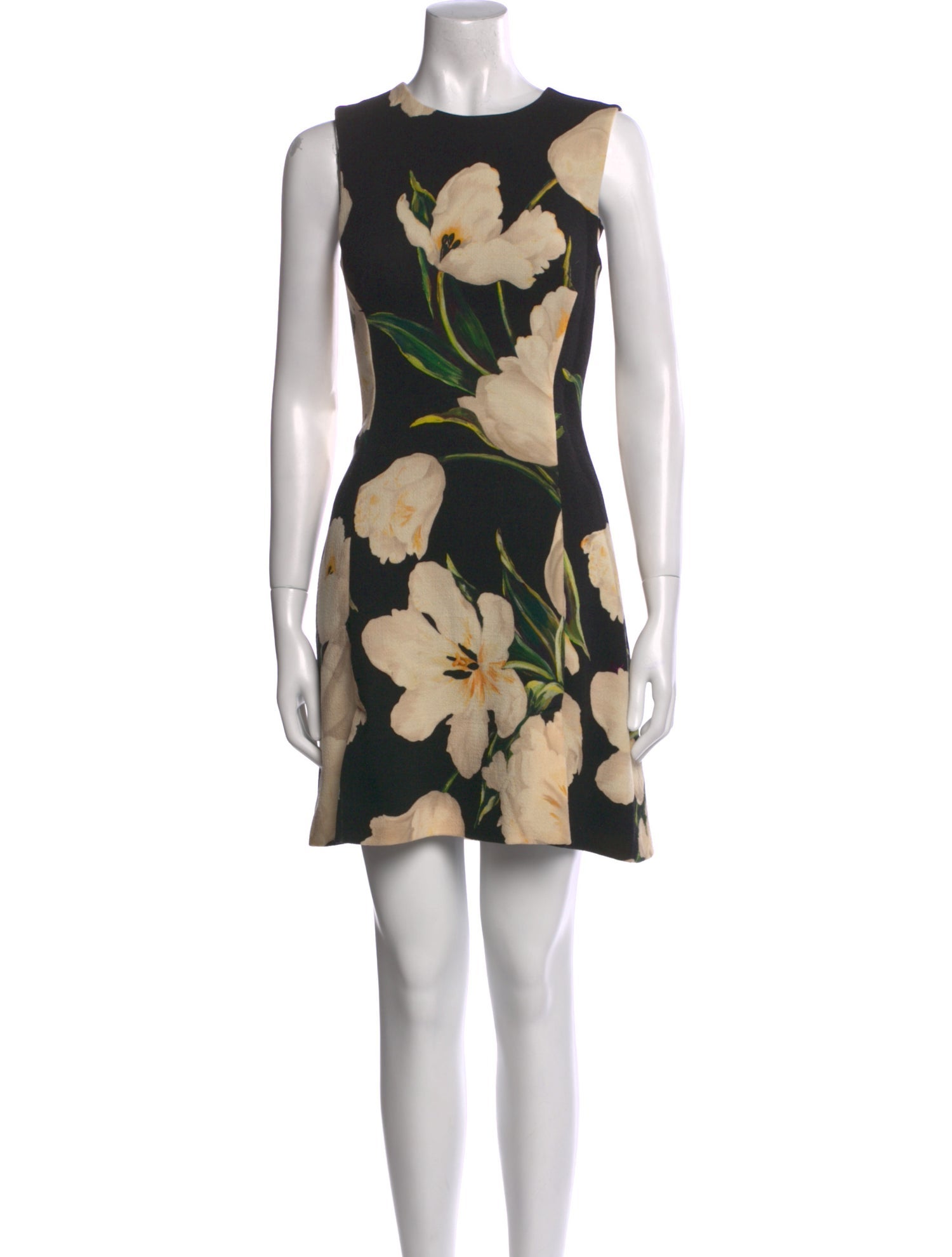 Dolce & Gabbana Wool Mini Dress