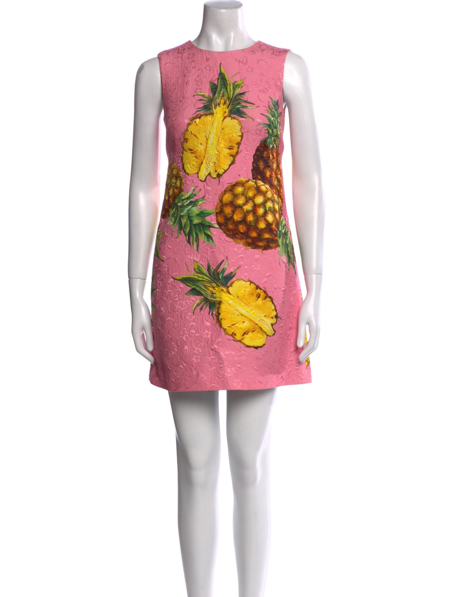 Dolce & Gabbana Floral Print Mini Dress