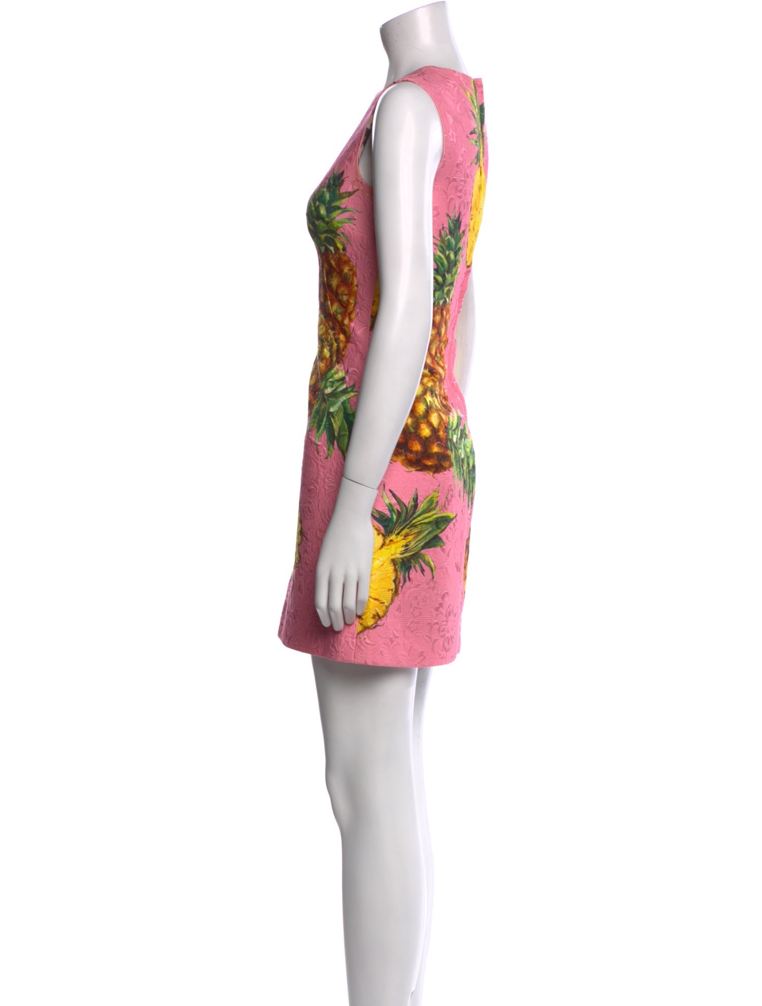 Dolce & Gabbana Floral Print Mini Dress