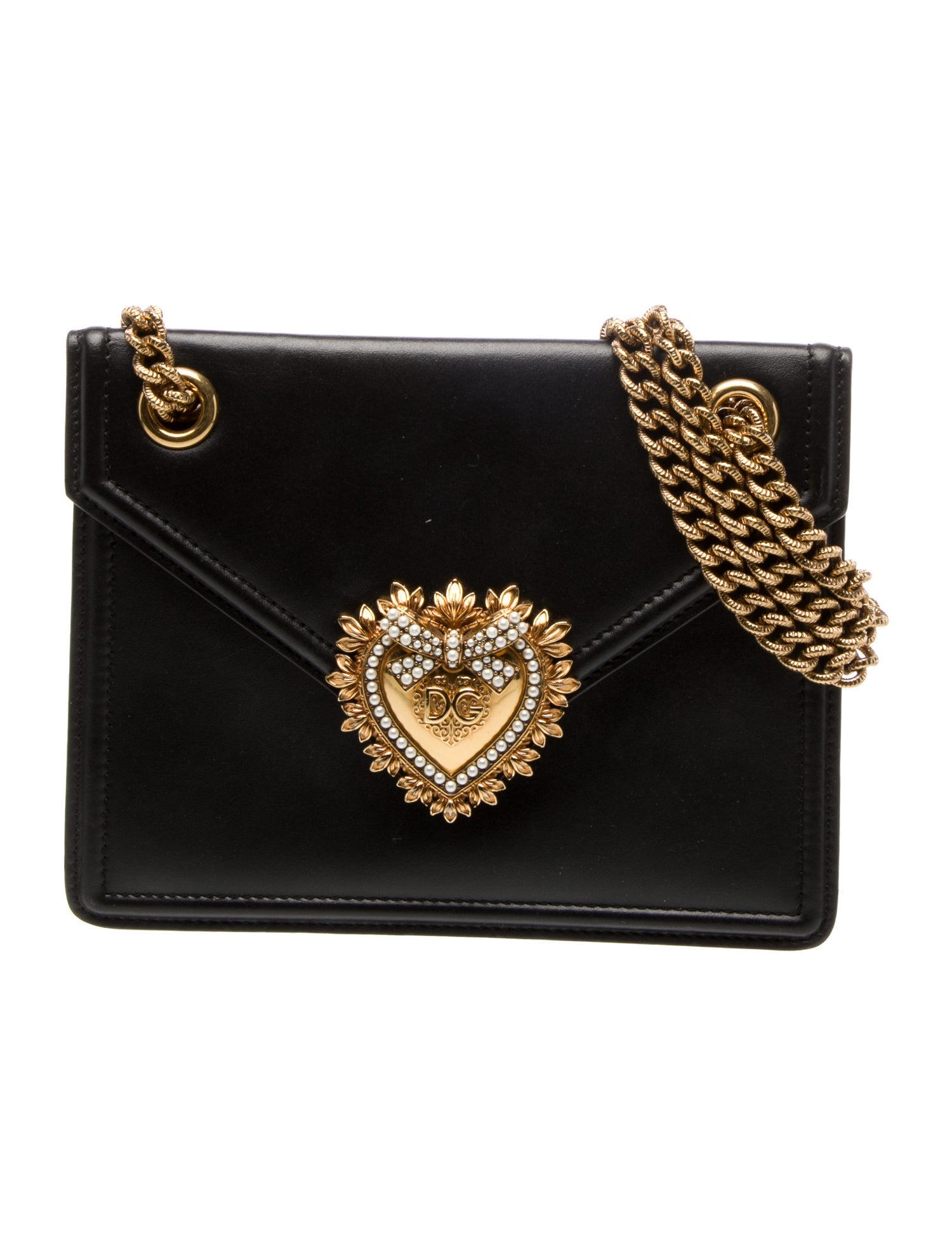 Dolce & Gabbana Faux Pearl Shoulder Bag