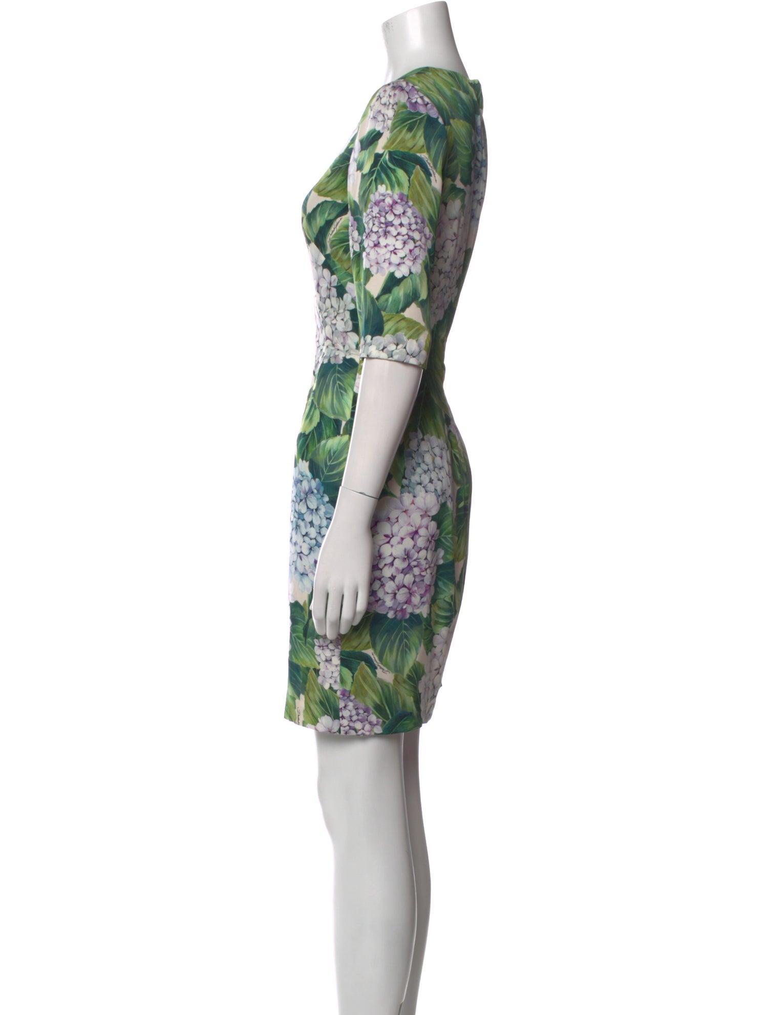 Dolce & Gabbana Silk Mini Dress