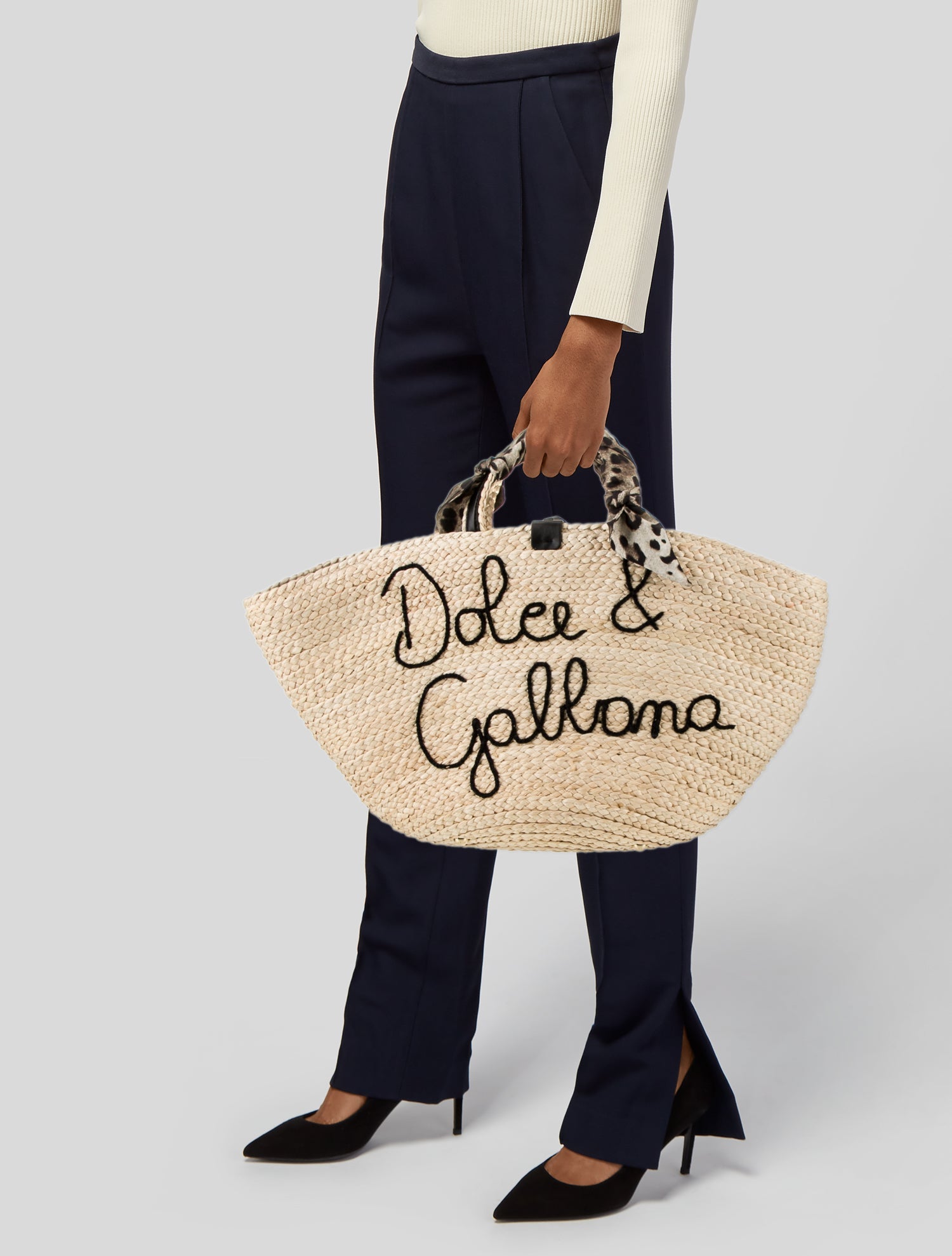 Dolce & Gabbana Straw Kendra