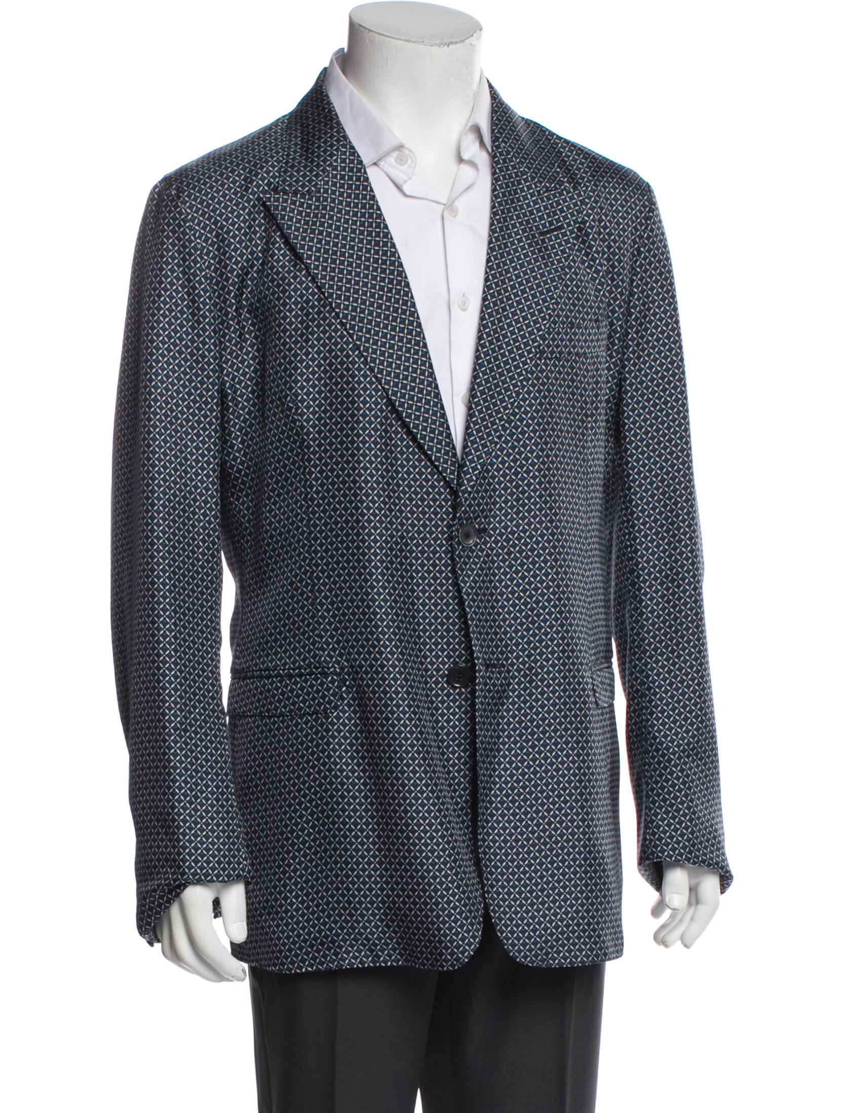 Dolce & Gabbana Silk Printed Moto Jacket