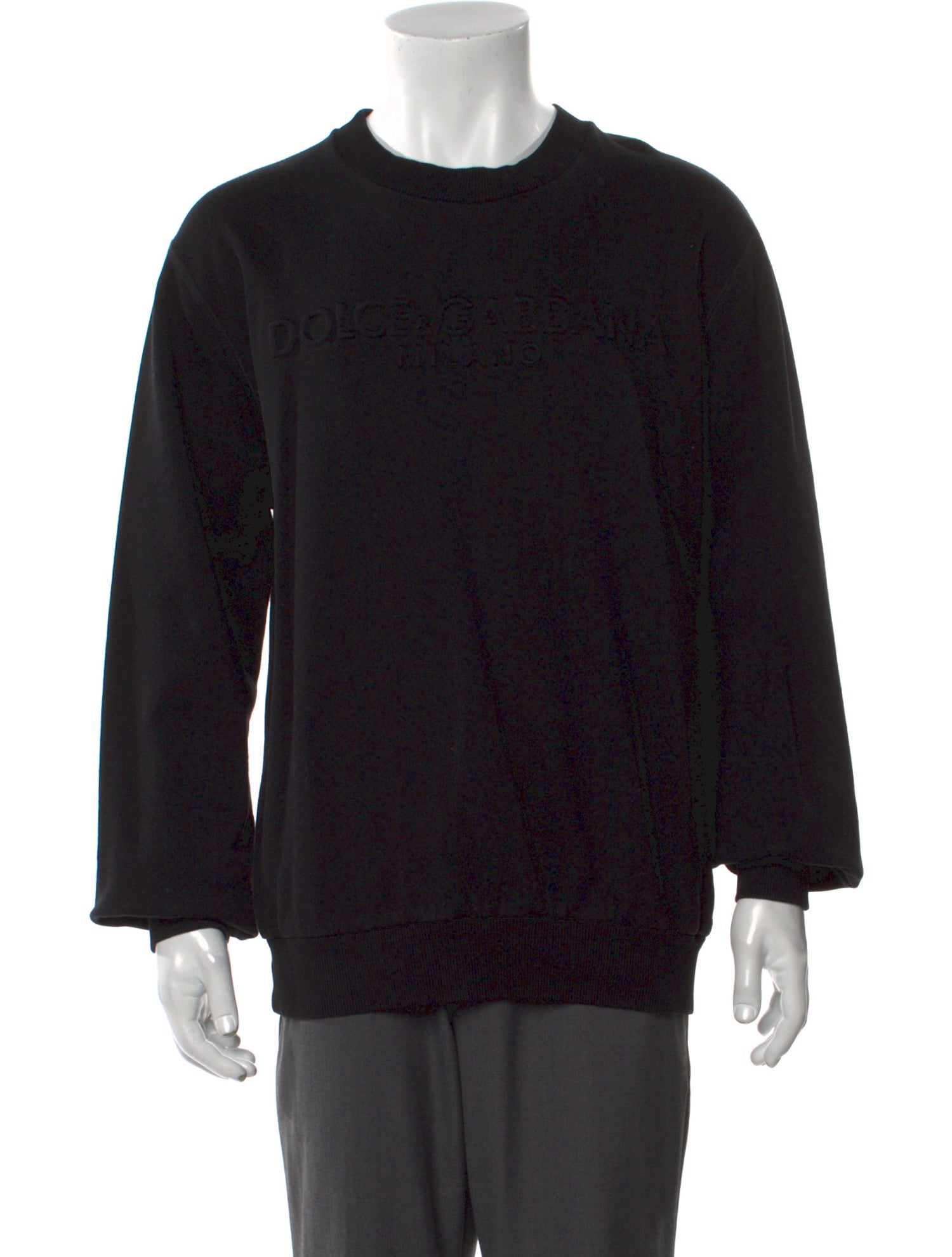 Dolce & Gabbana Crew Neck Long Sleeve Sweatshirt