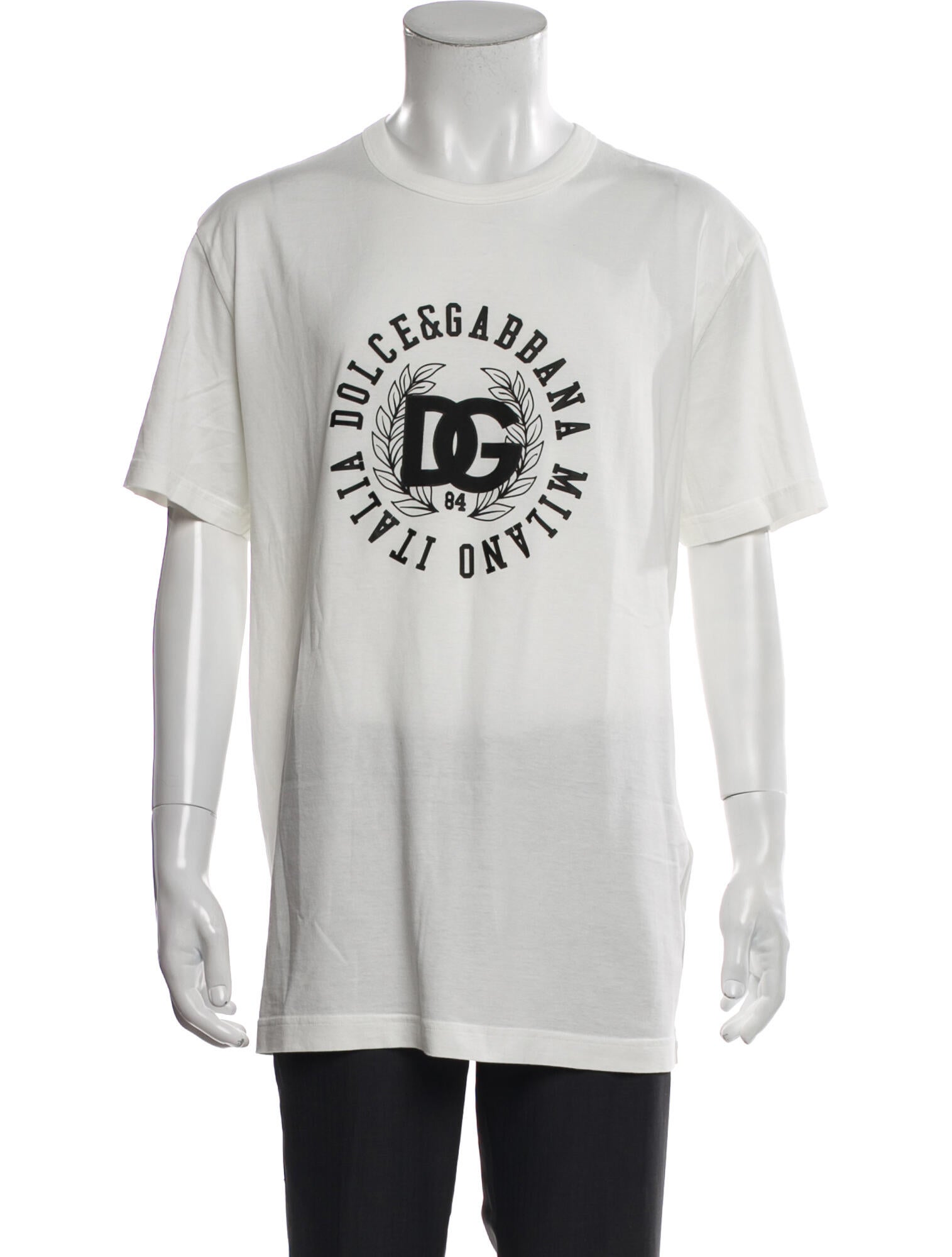Dolce & Gabbana Graphic Print Crew Neck T-Shirt