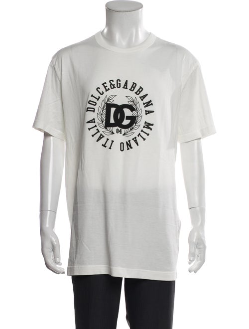 Dolce & Gabbana Graphic Print Crew Neck T-Shirt